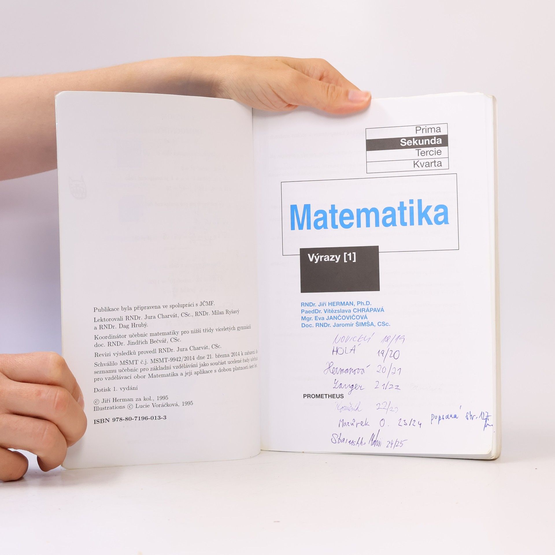Lucie Václavíková Matematika Výrazy 1