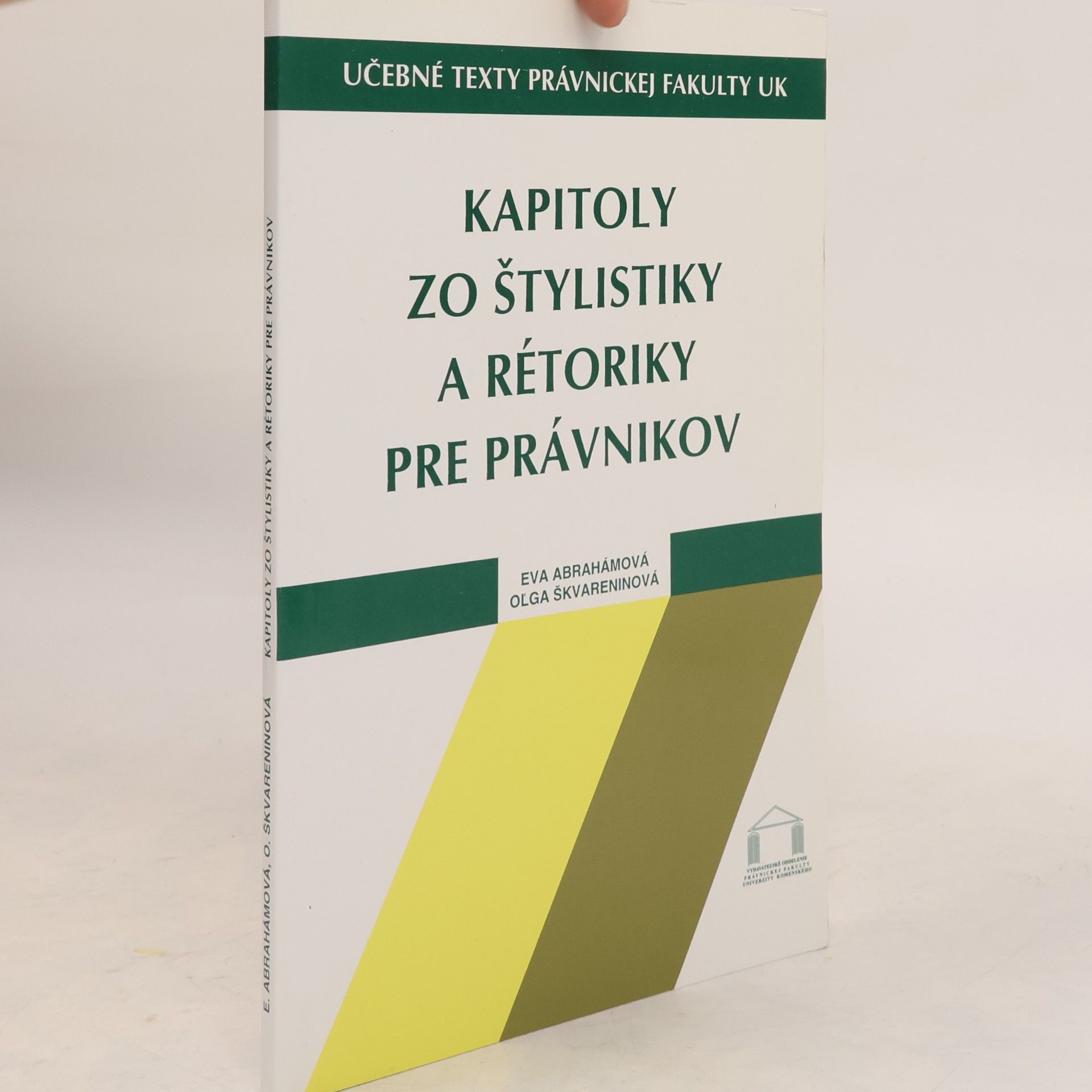 Kapitoly zo štylistiky a rétoriky pre právnikov