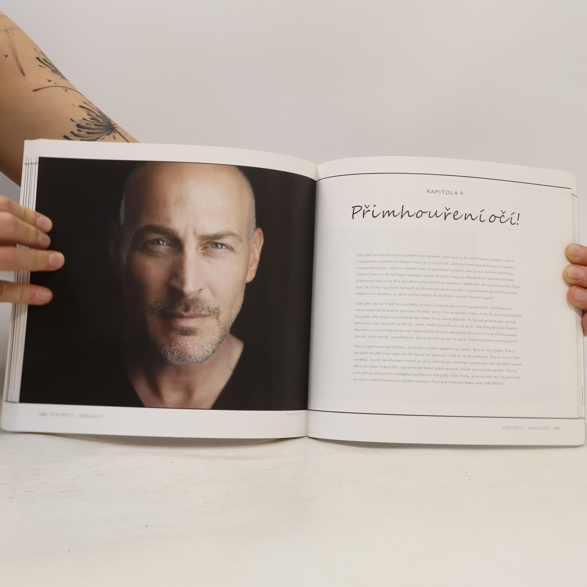 Peter Hurley Portrét - headshot: odhalená tajemství portrétní fotografie