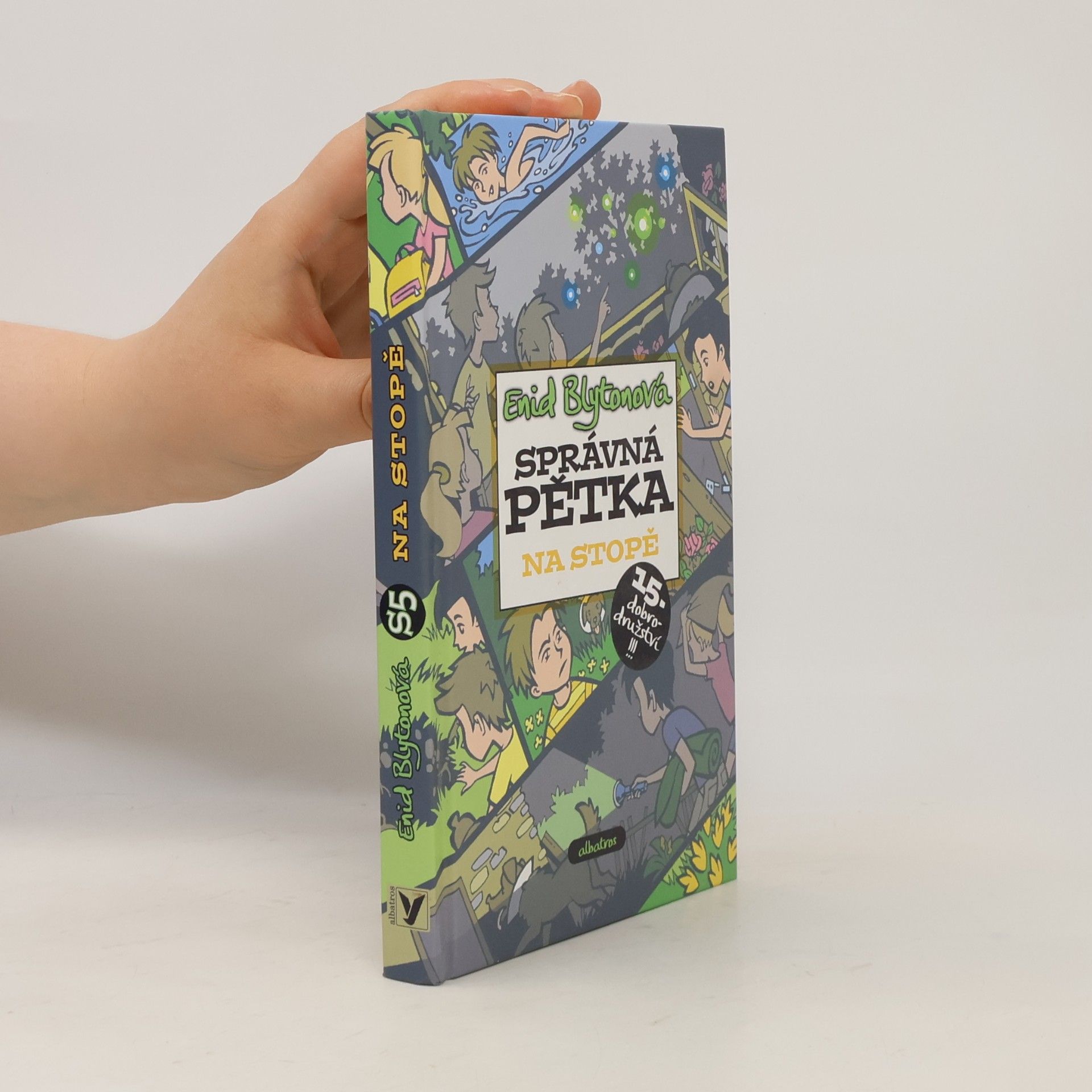 Enid Blyton Správná pětka. Na stopě