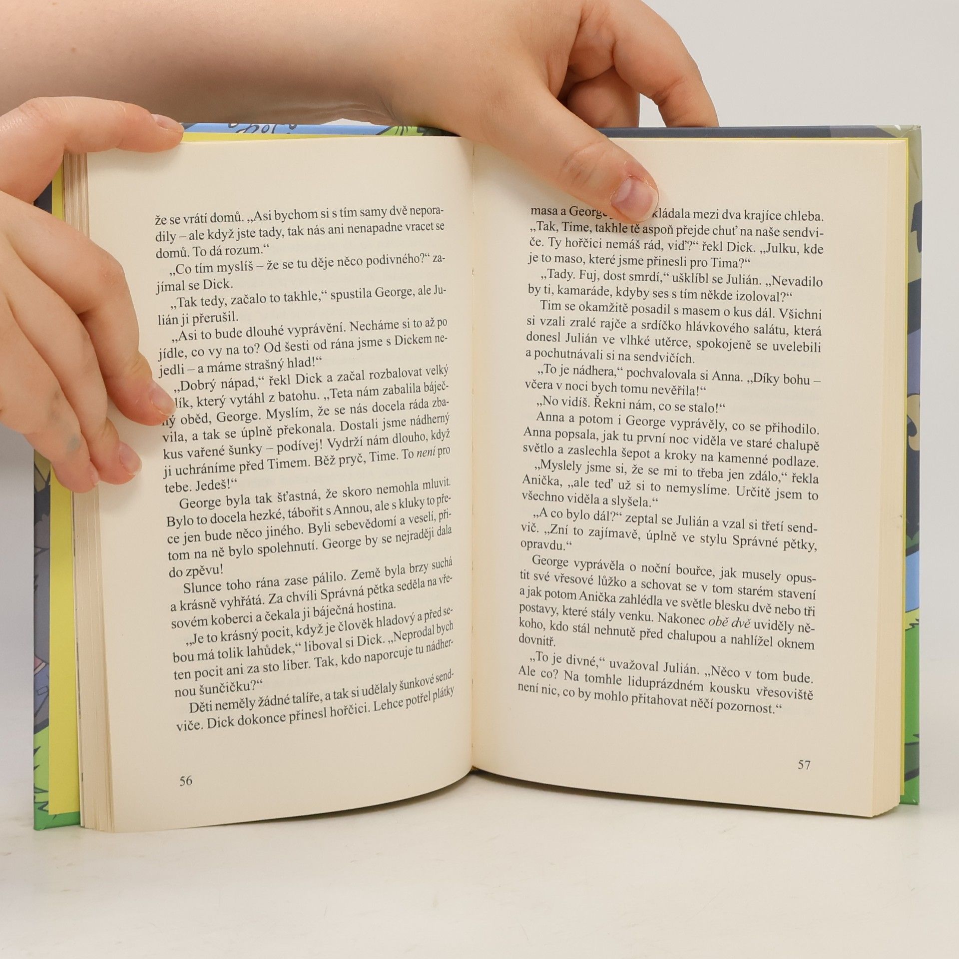 Enid Blyton Správná pětka. Na stopě
