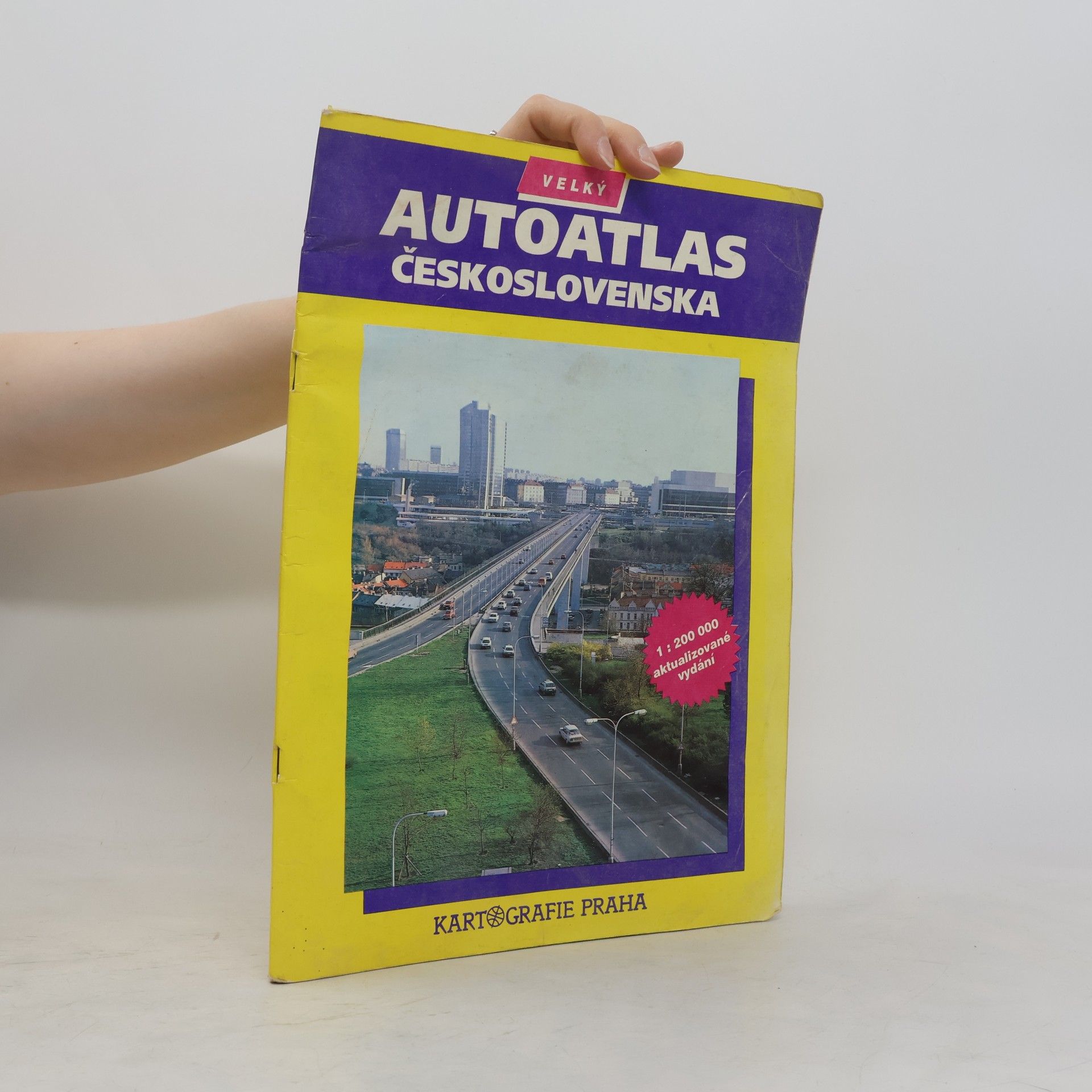 Autorenkollektiv Velký autoatlas Československa