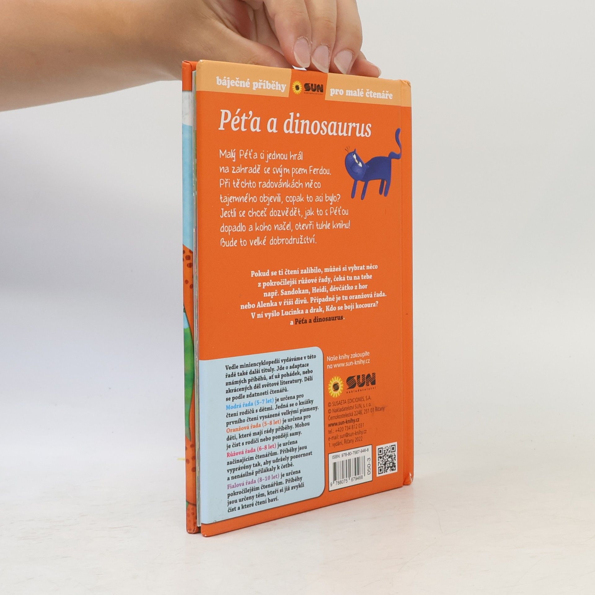 Florencia Cafferata Péťa a dinosaurus