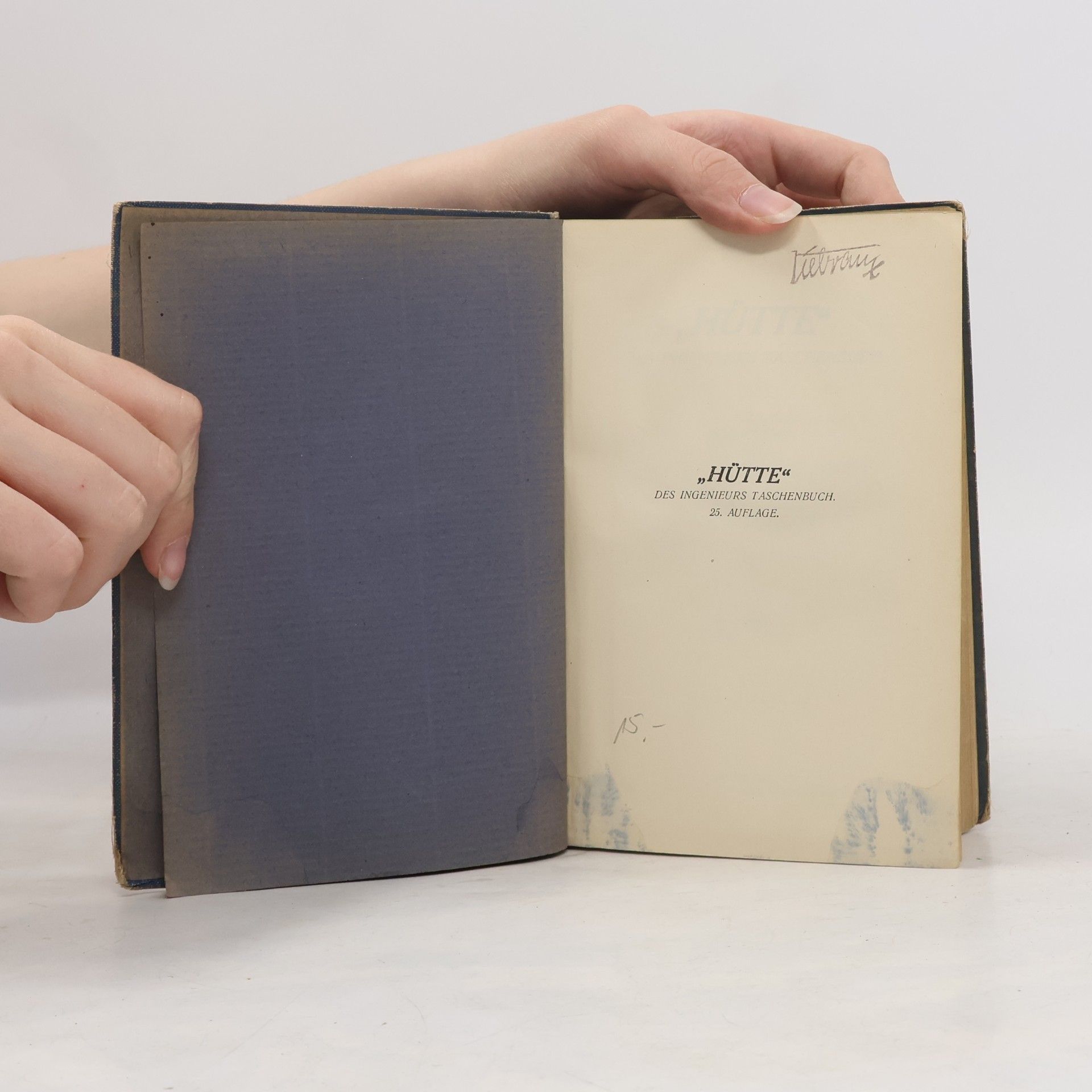 Kolektiv autorů Hütte. Des Ingenieurs Taschenbuch II