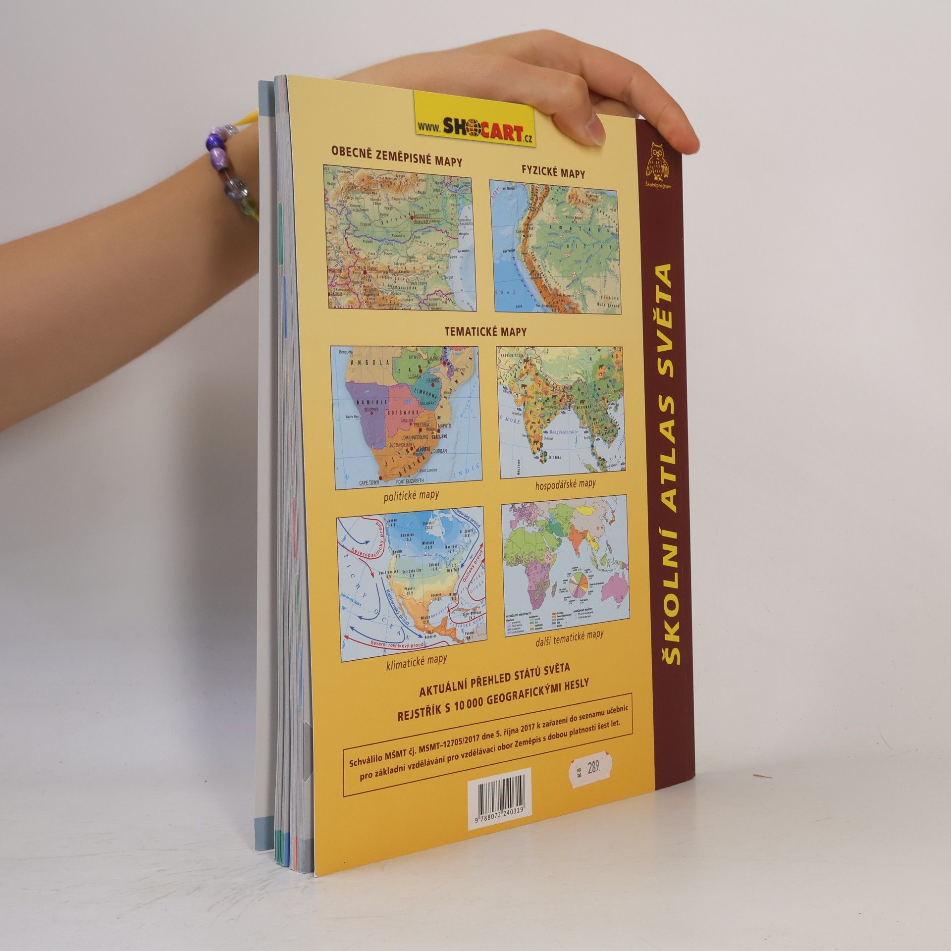 Pavla Tesaříková Školní atlas světa