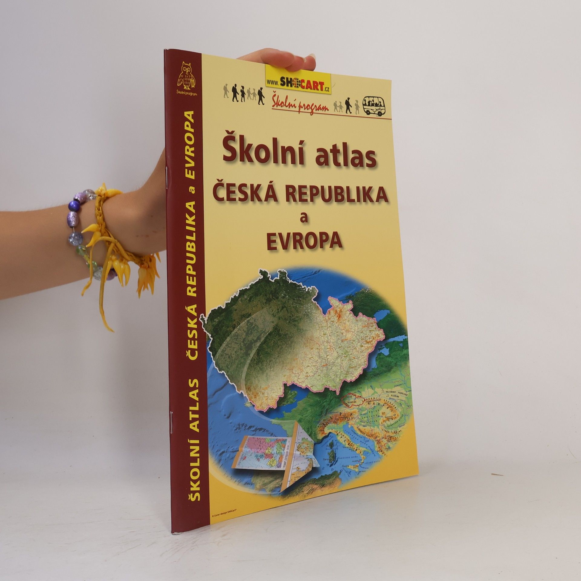 Kolektiv autorů Školní atlas Česká republika a Evropa