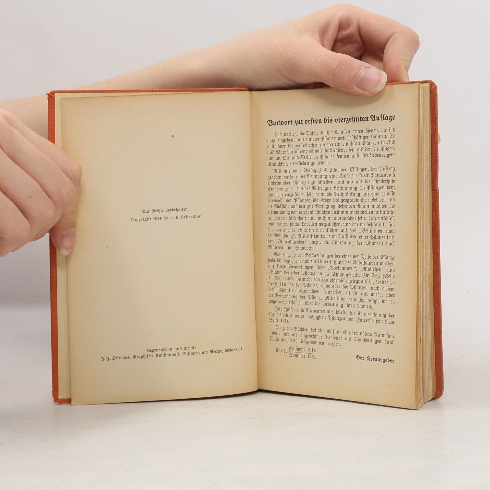 Albert Christiansen Taschenbuch einheimischer Pflanzen