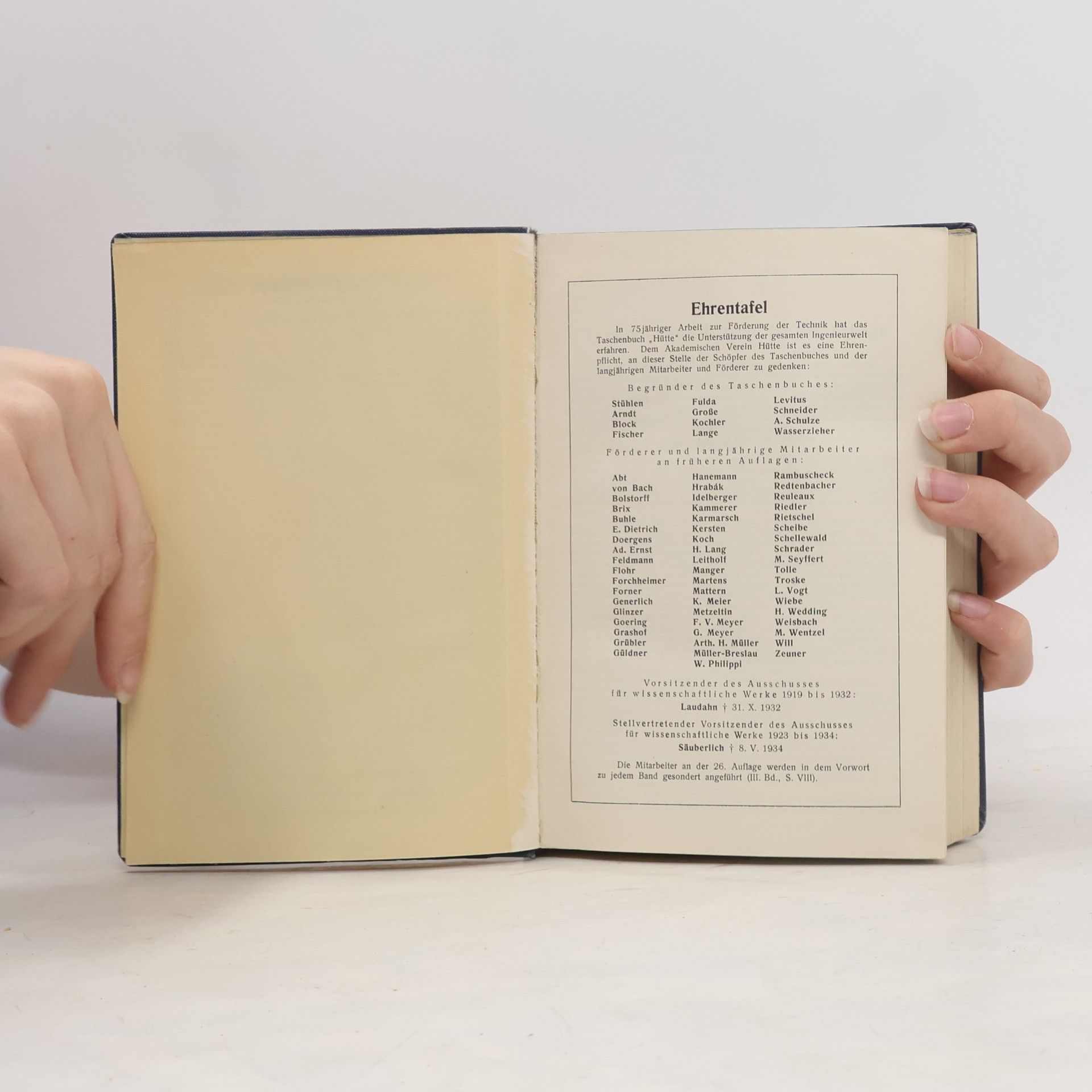 Various authors Hütte: Des Ingenieurs Taschenbuch III