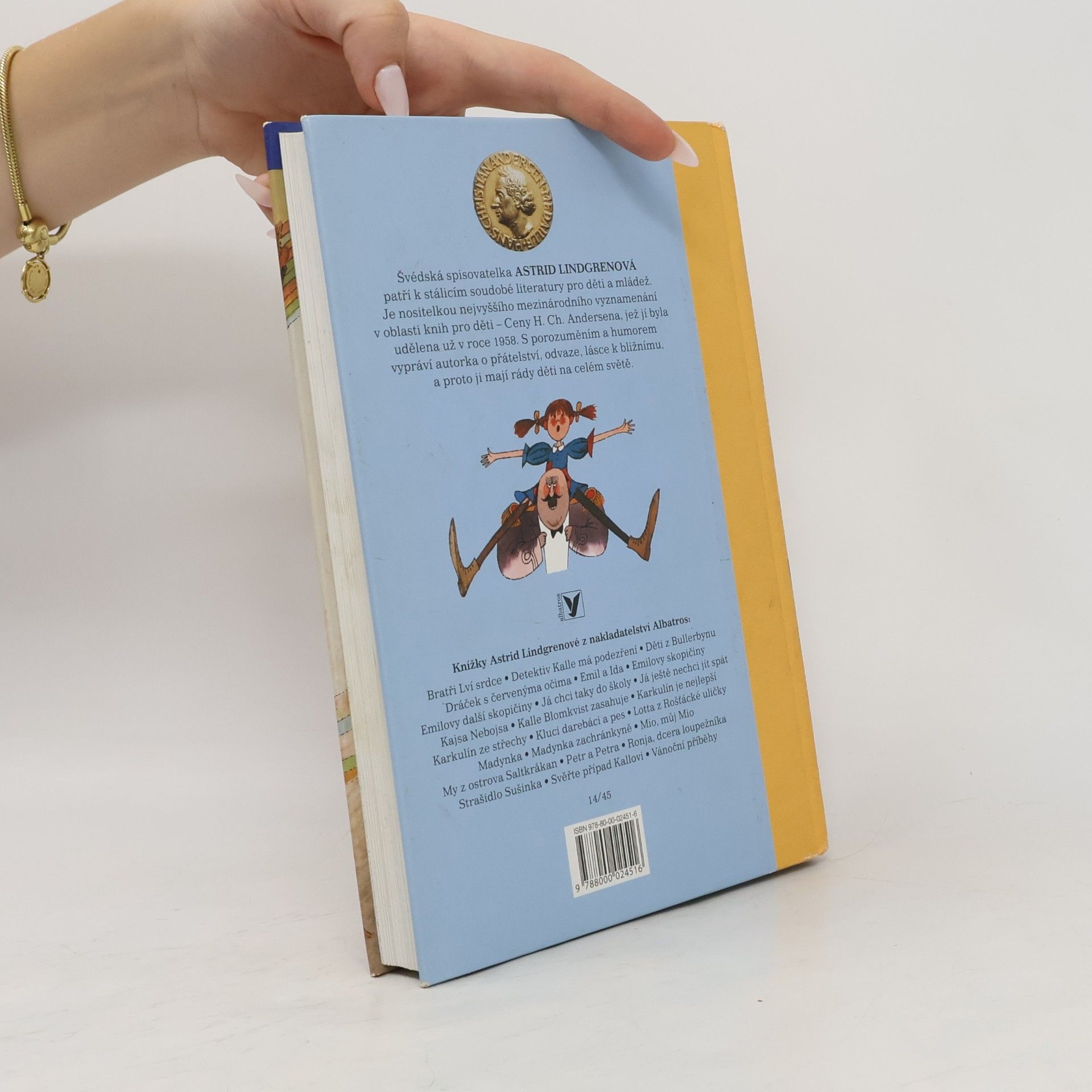 Astrid Lindgren Pipi Dlouhá punčocha