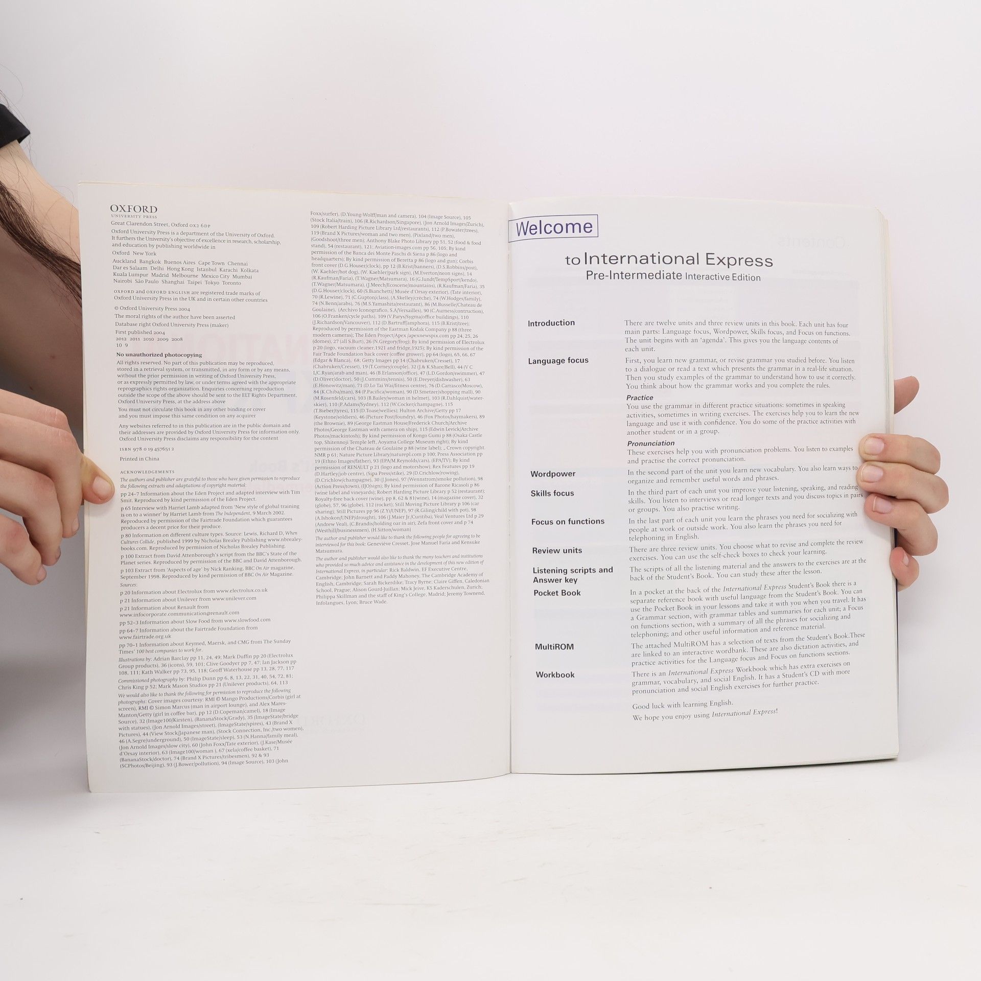 Liz Taylor New International Express Pre-Intermediate. Student's book