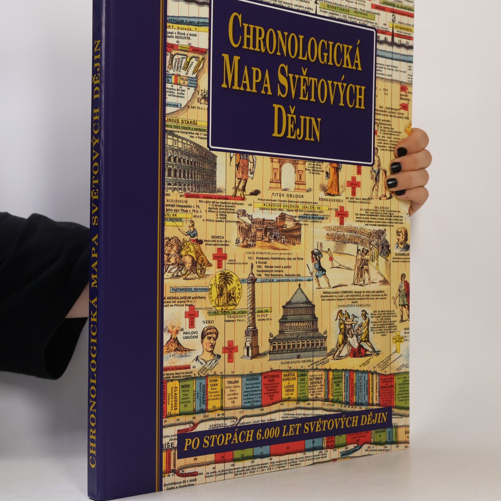 Autorenkollektiv Chronologická mapa světových dějin : po stopách 6000 let světových dějin