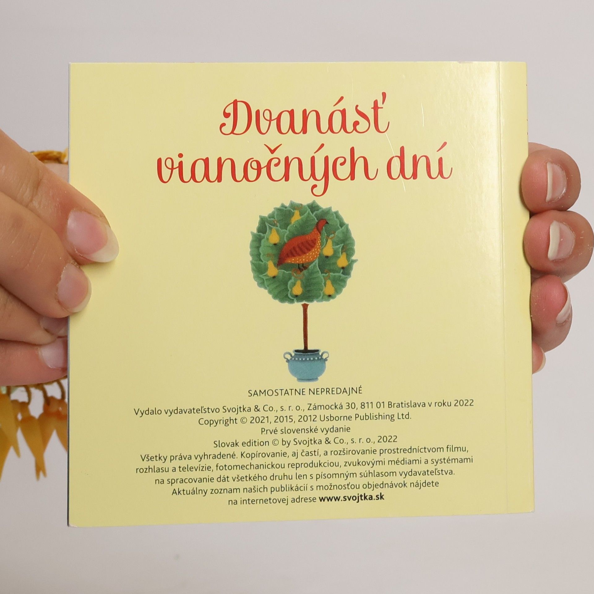 Violeta Dabija Dvanást vianočných dní