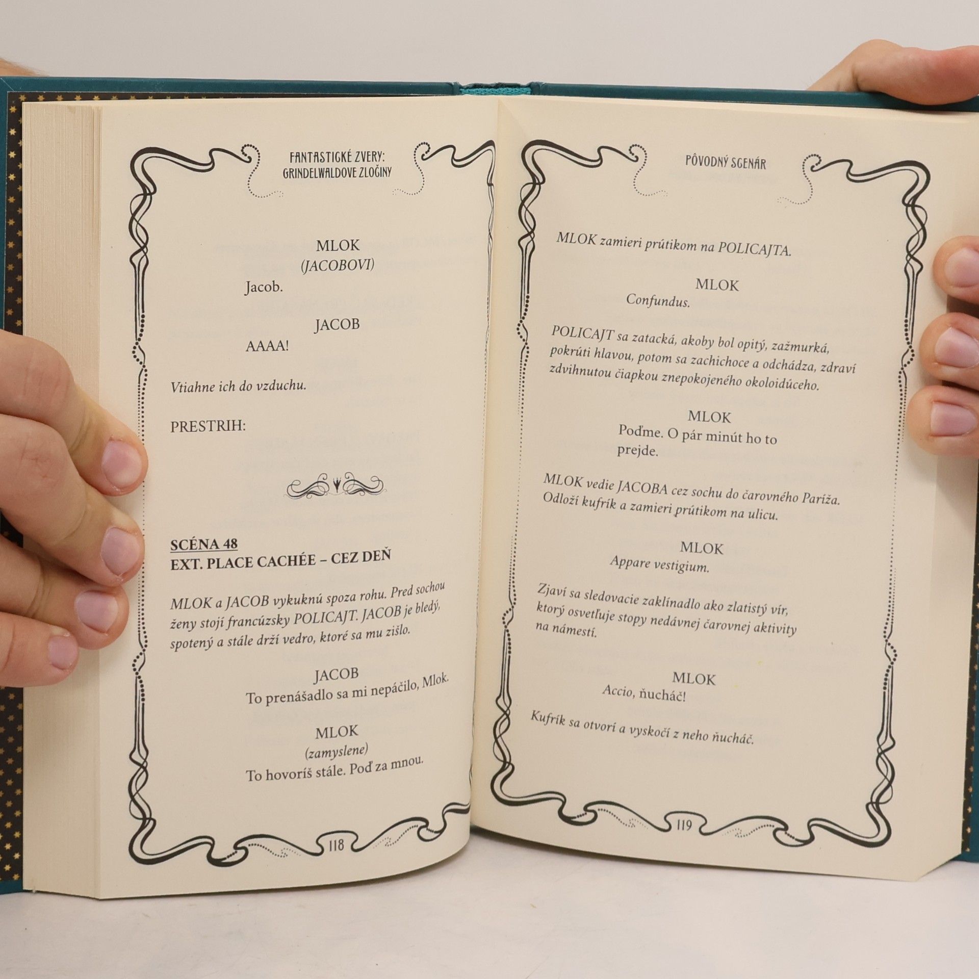 J. K. Rowling Fantastické zvery: Grindelwaldove zločiny – pôvodný scenár