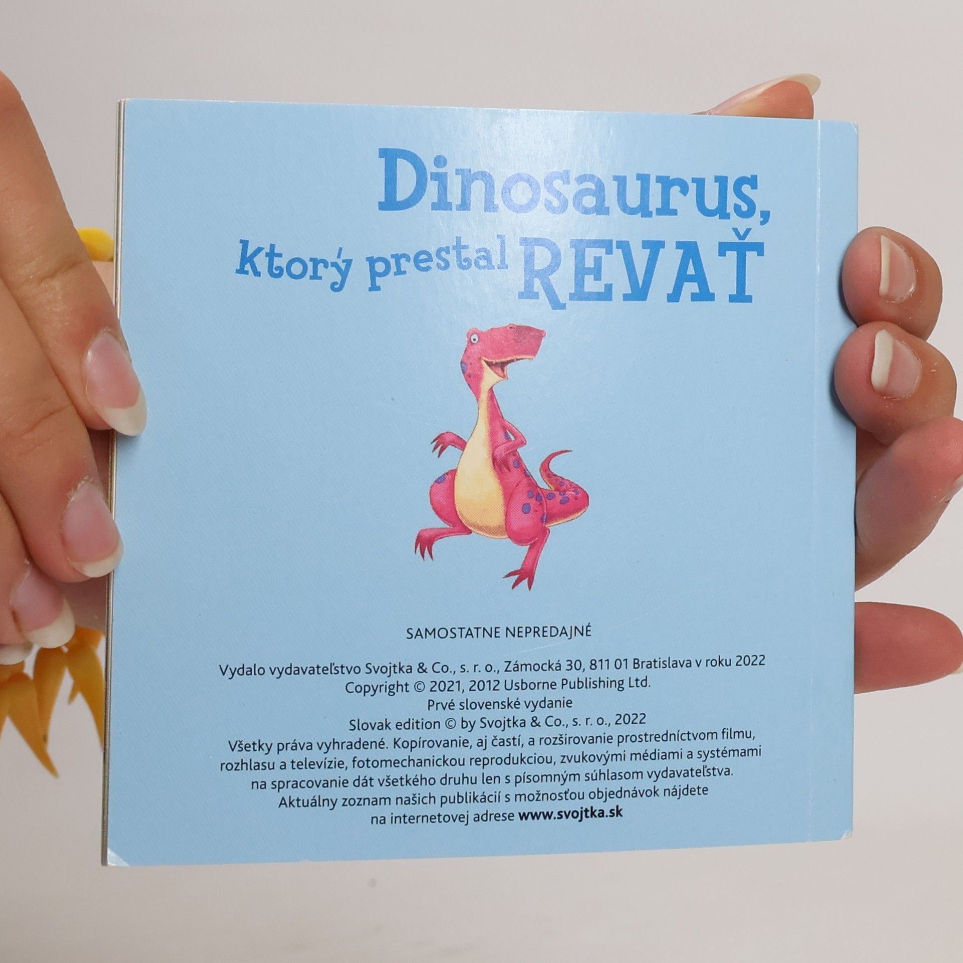 Andy Elkerton Dinosaurus, ktorý prestal revať