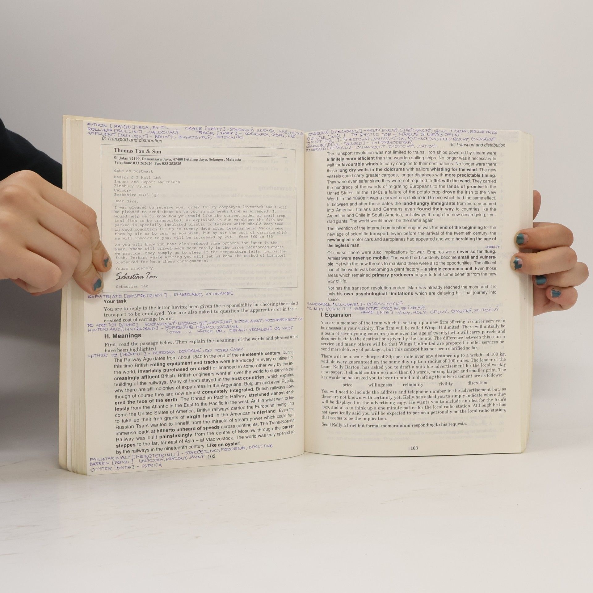 J Chilver English for business