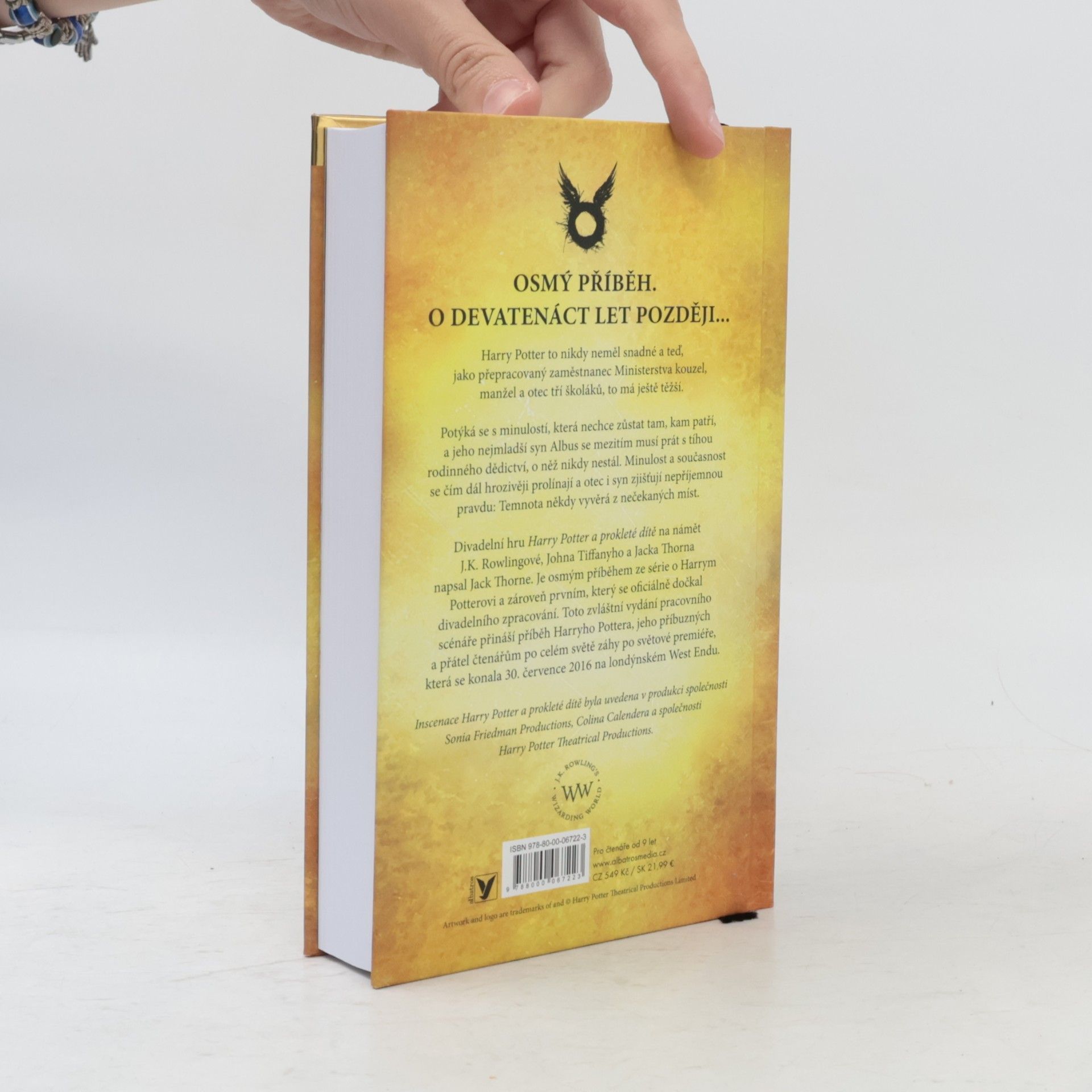 Jack Thorne Harry Potter a prokleté dítě