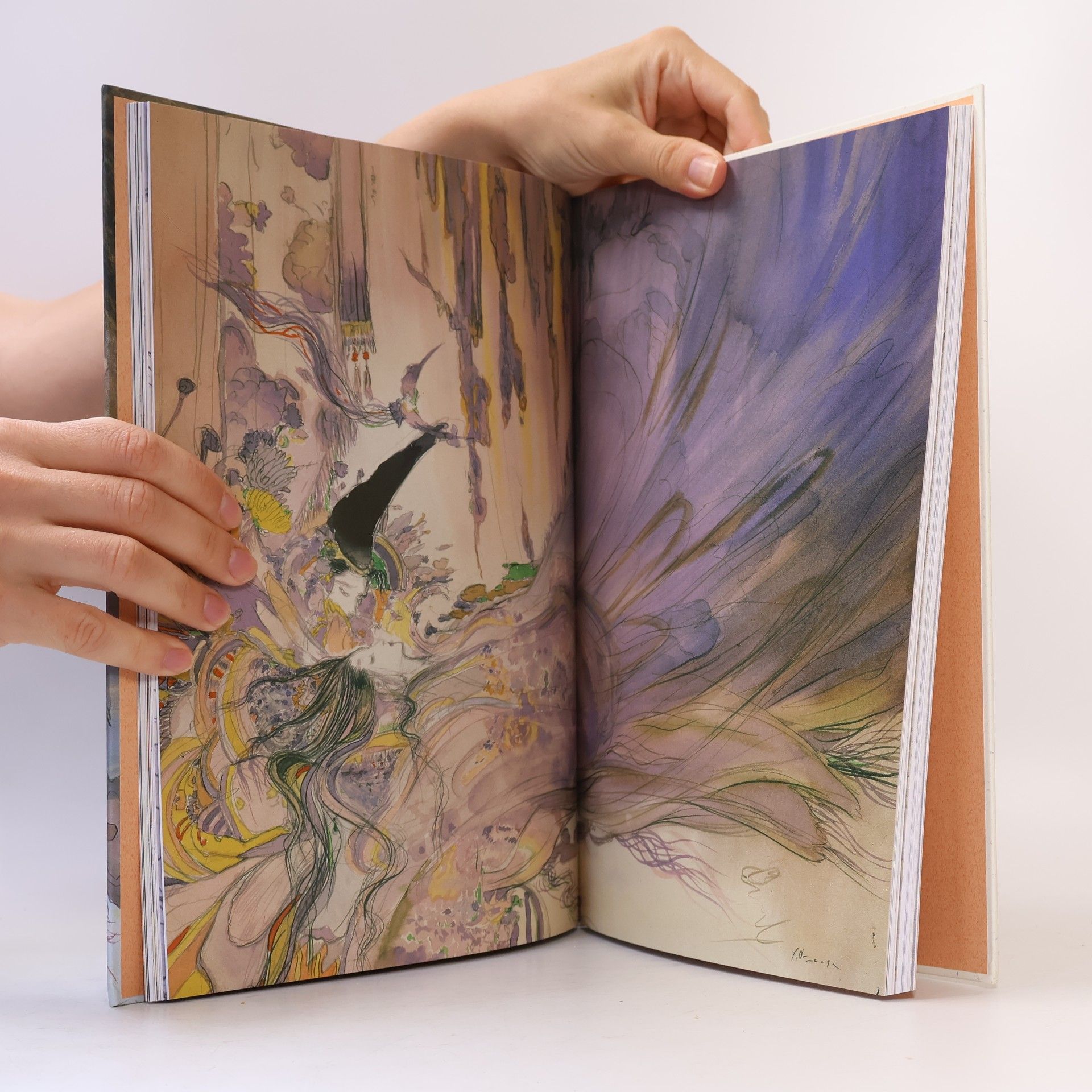 Yoshitaka Amano Elegant Spirits: Amano's Tale Of Genji And Fairies