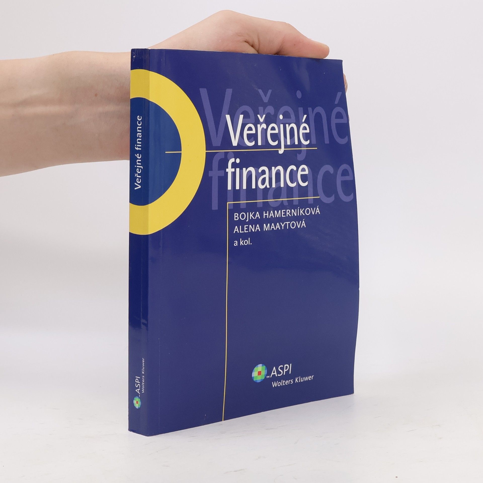 Bojka Hamerníková Veřejné finance