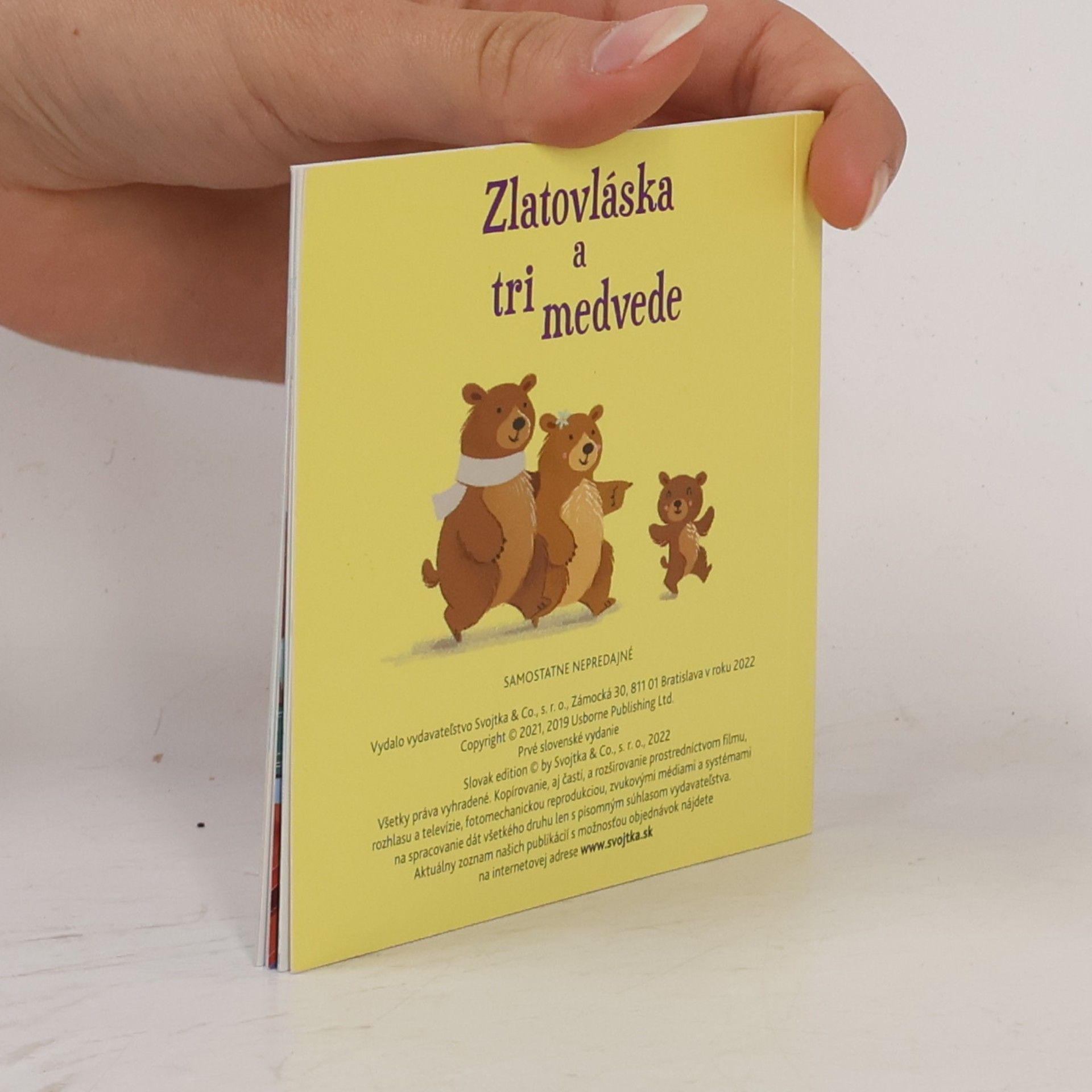Kolektiv autorů Zlatovláska a tri medvede