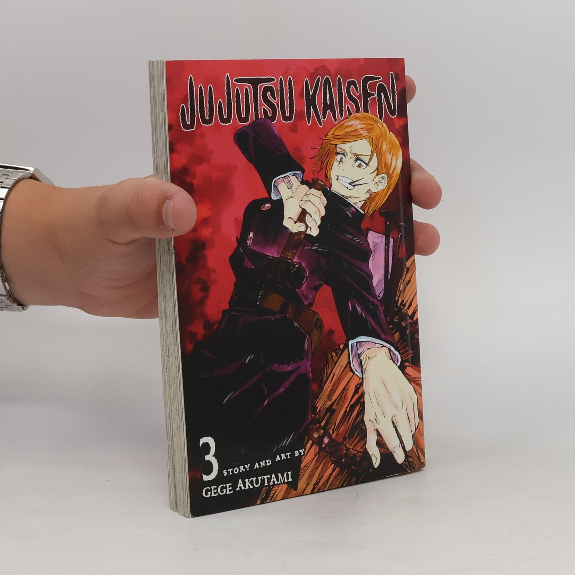 Gege Akutami Jujutsu Kaisen Volume 3