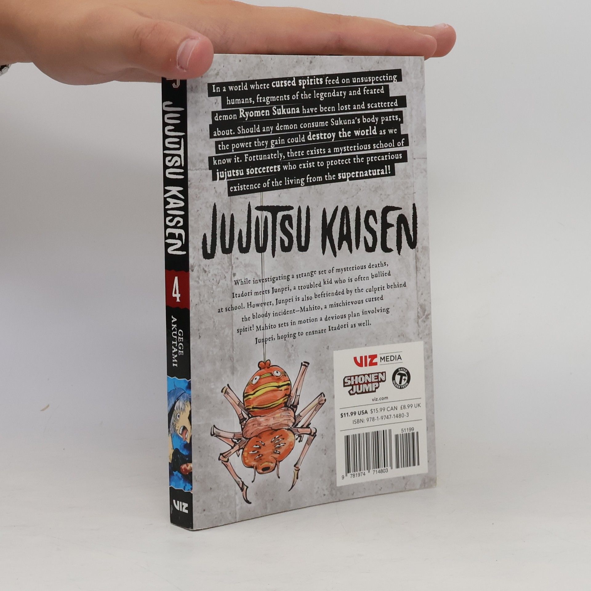 Gege Akutami Jujutsu Kaisen, Vol. 4
