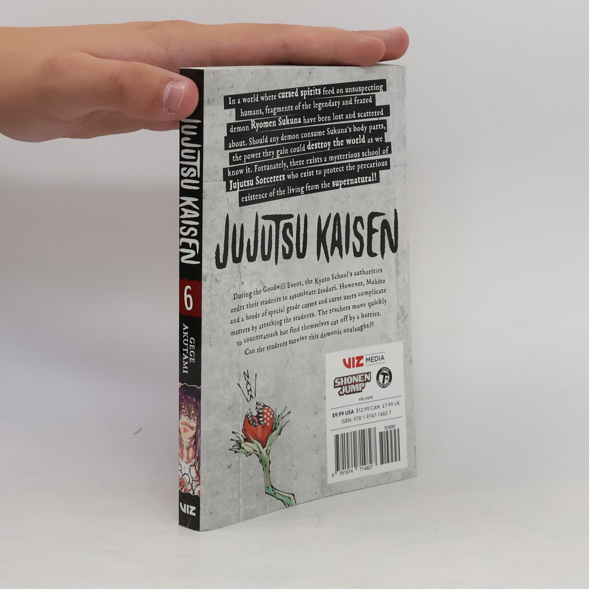 Gege Akutami Jujutsu Kaisen, Vol. 6