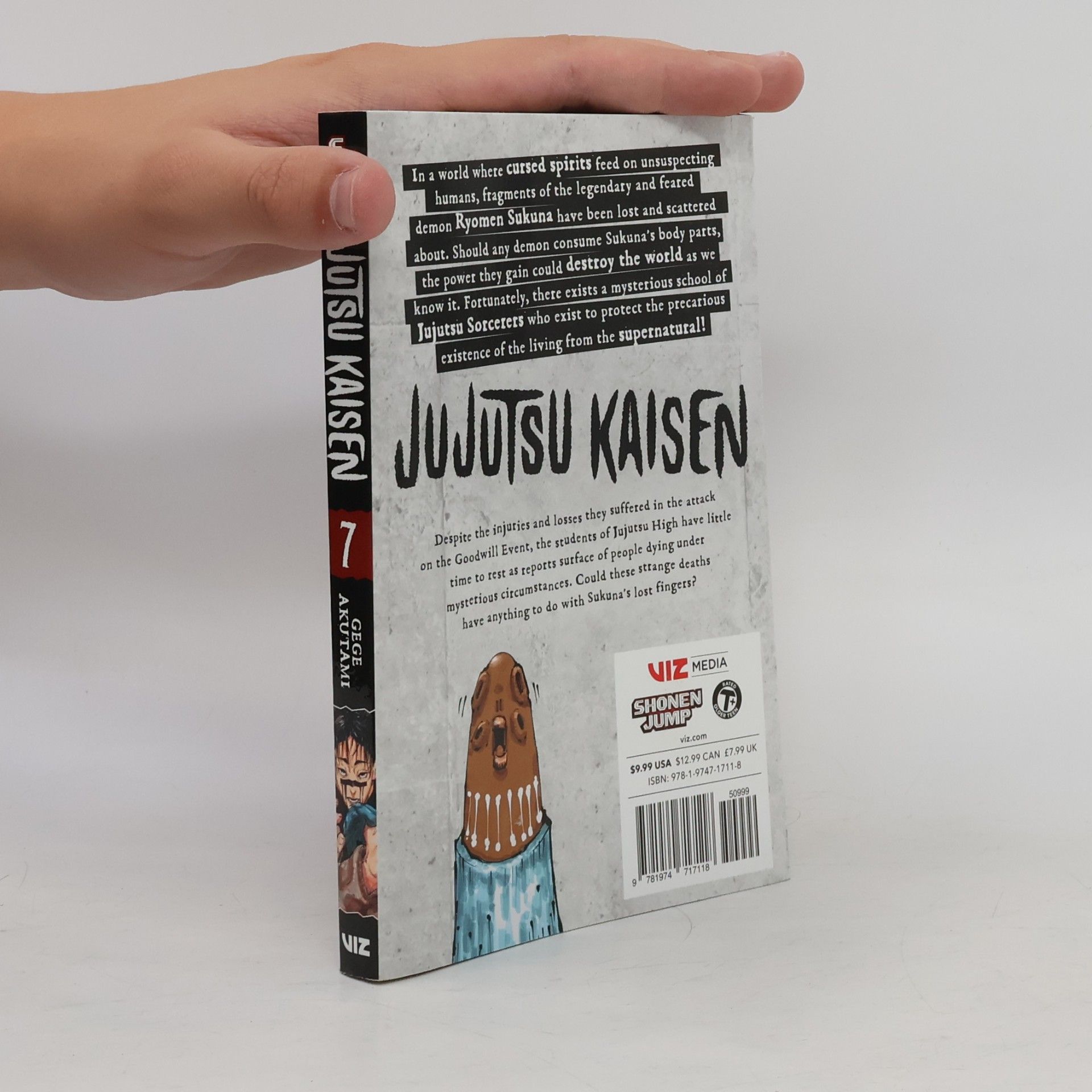 Gege Akutami Jujutsu Kaisen, Vol. 7
