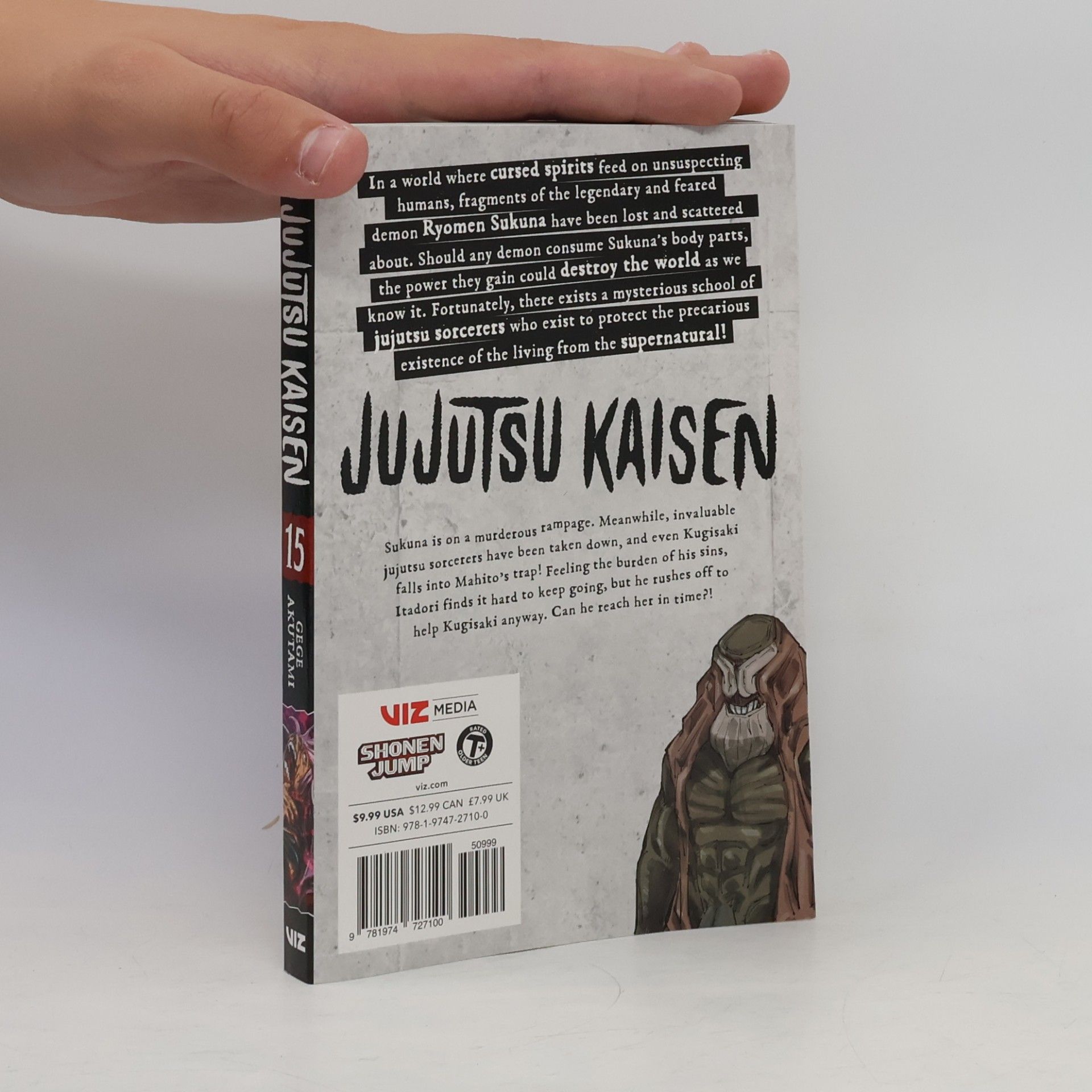 Gege Akutami Jujutsu Kaisen Volume 15