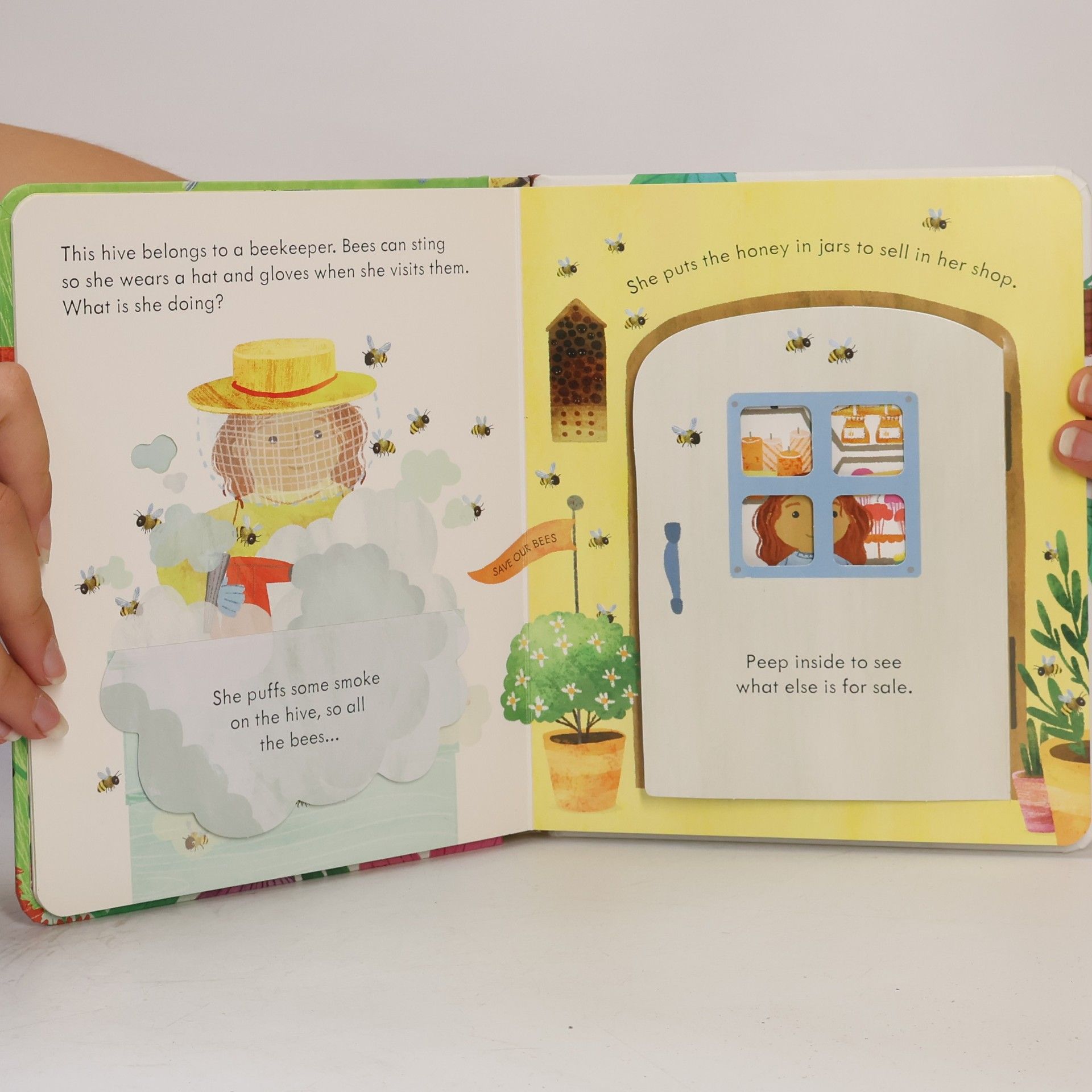Anna Milbourne Peep Inside a Beehive