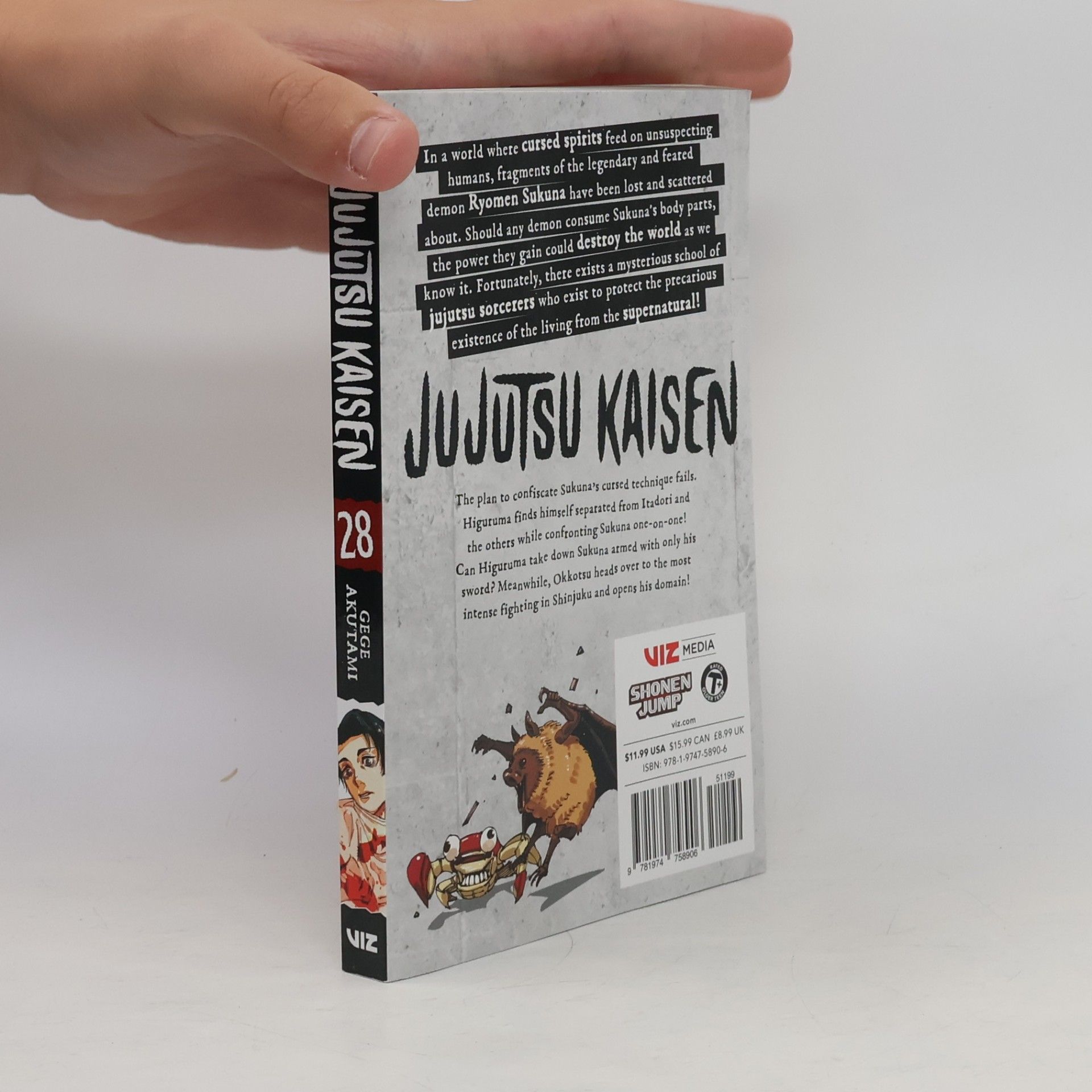 Gege Akutami Jujutsu Kaisen, Vol. 28