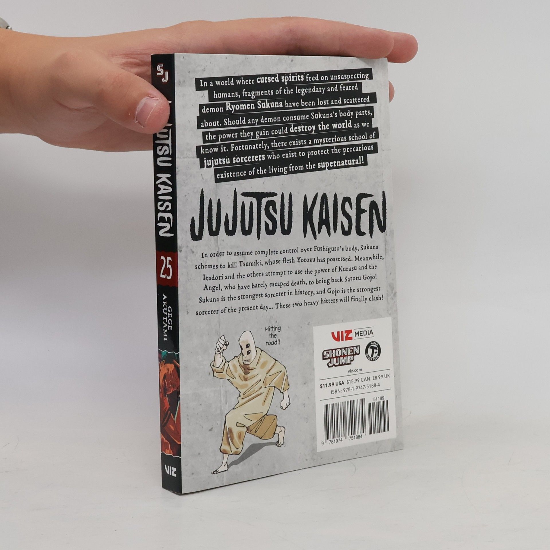 Gege Akutami Jujutsu Kaisen, Vol. 25