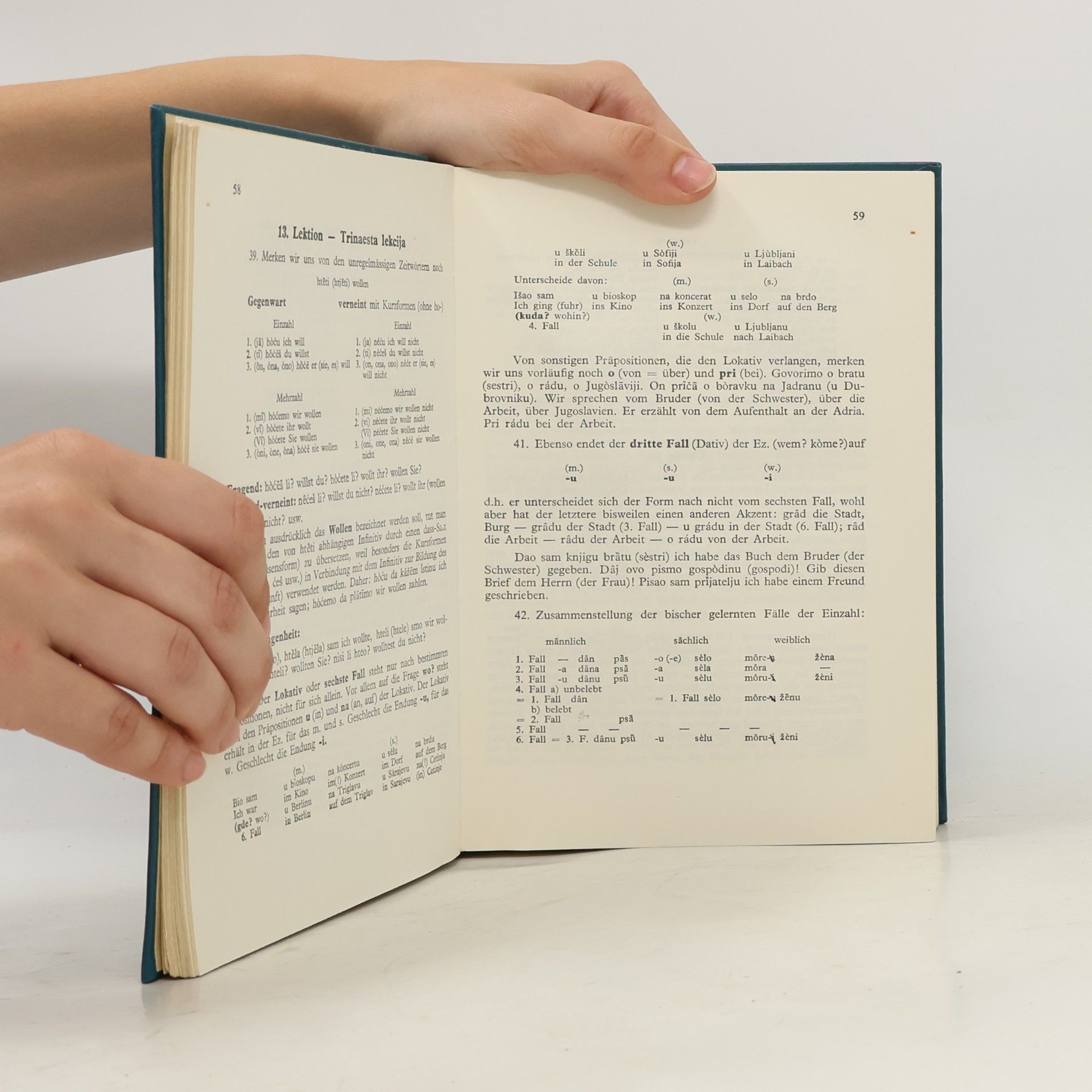 Lehrbuch der Serbokroatischen Sprache