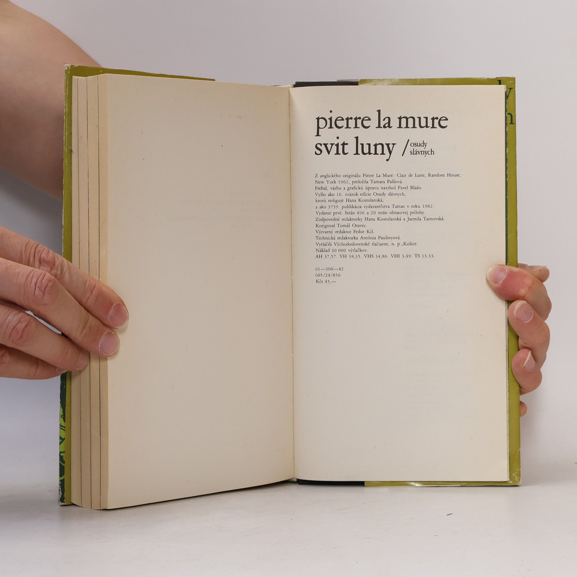 Pierre La Mure Svit luny