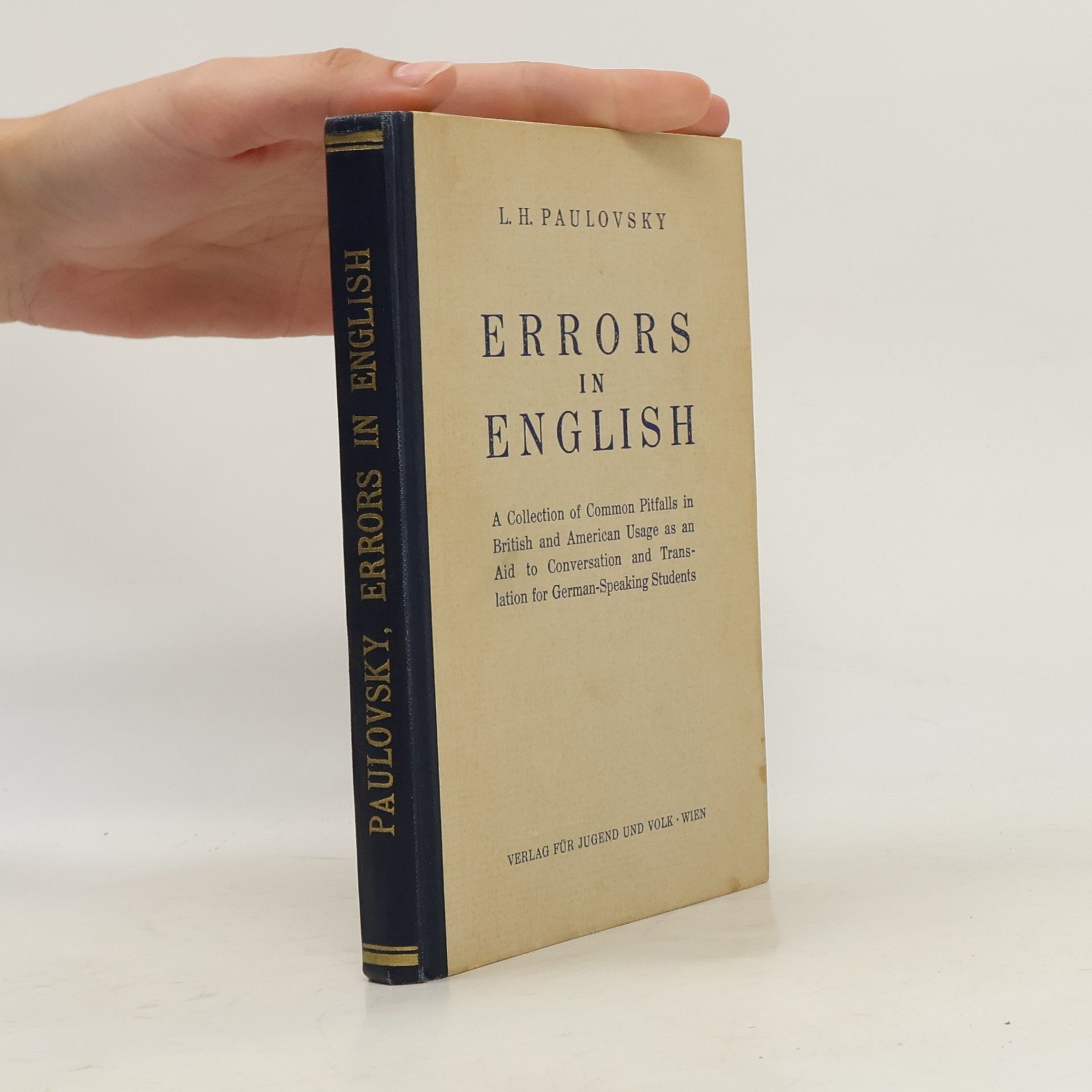 L. H. Paulovsky Errors in Eglish