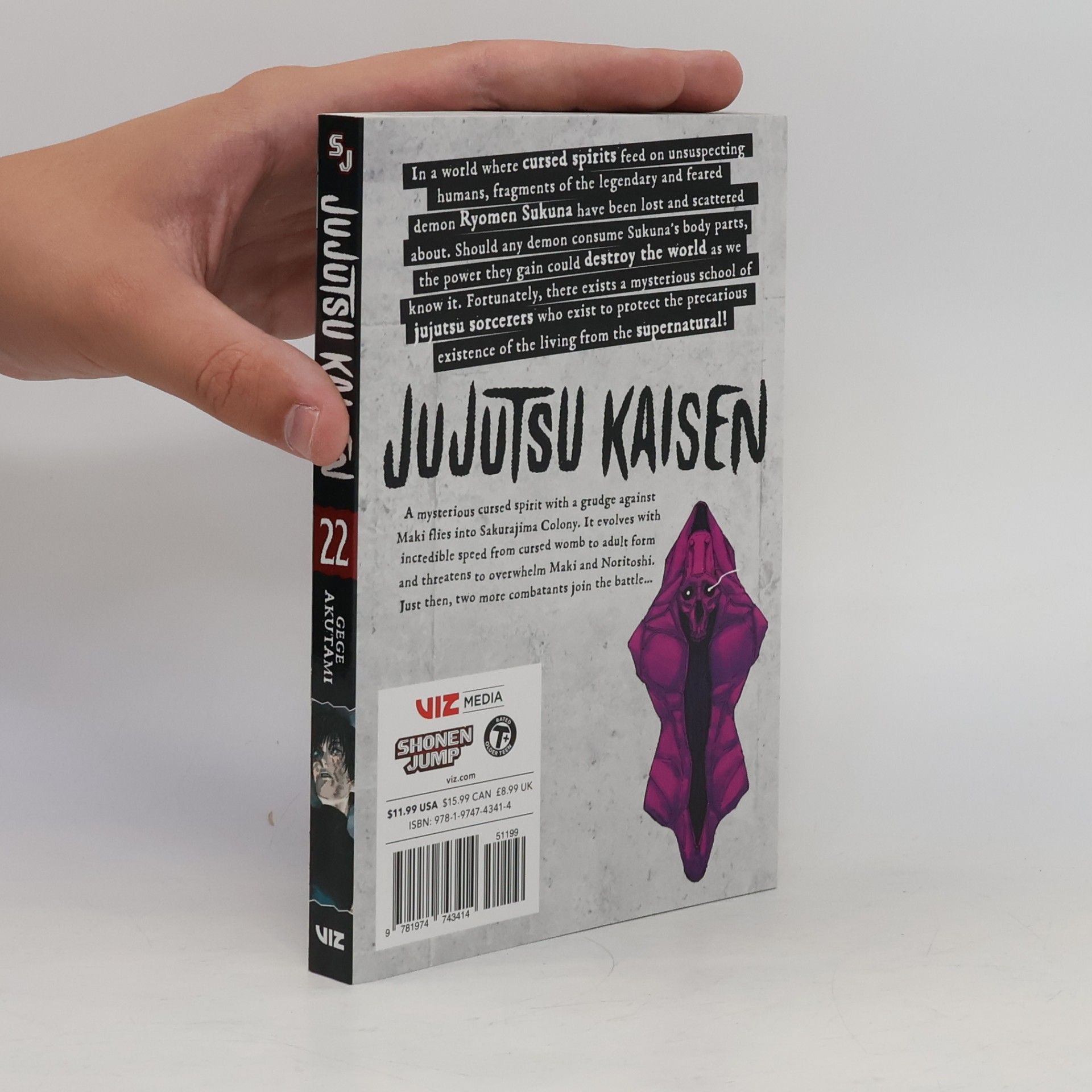 Gege Akutami Jujutsu Kaisen, Vol. 22