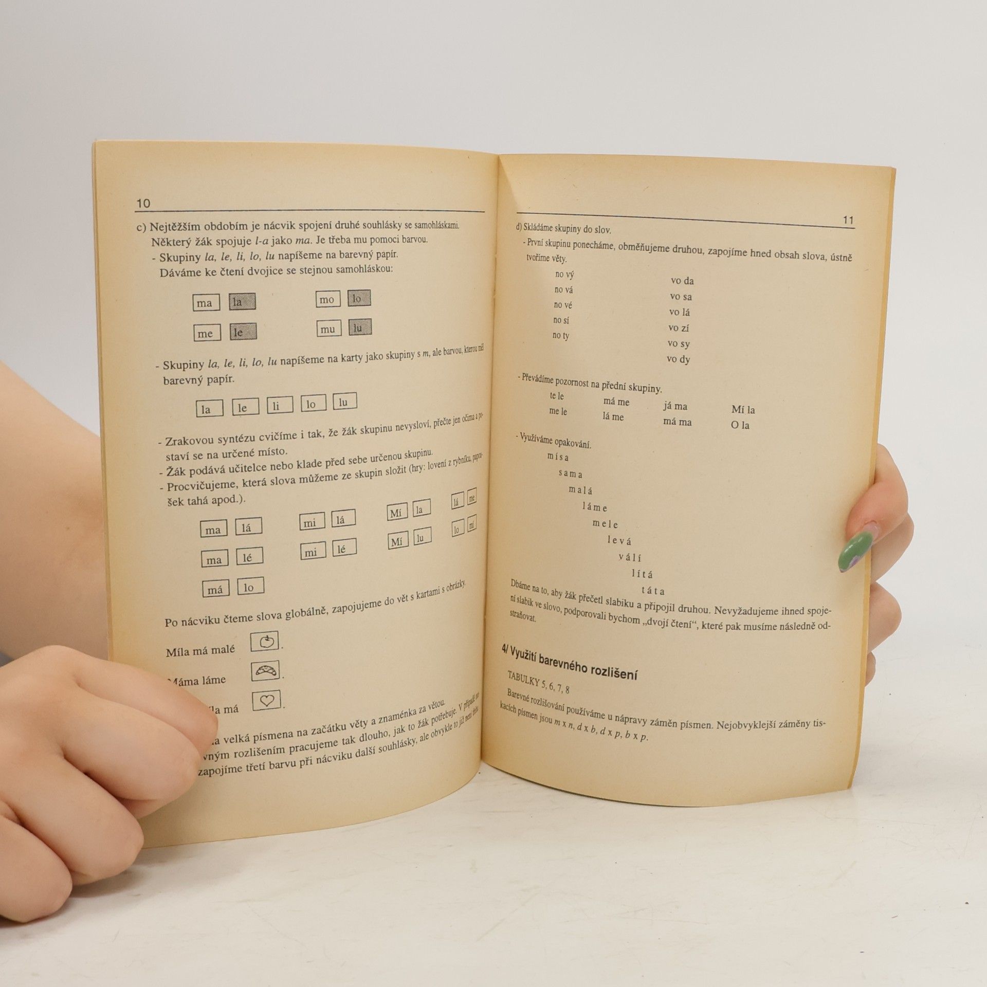 Dagmar Krejbichová Náprava dyslektických a dysortografických obtíží u žáků zvláštních škol. Metodická příručka