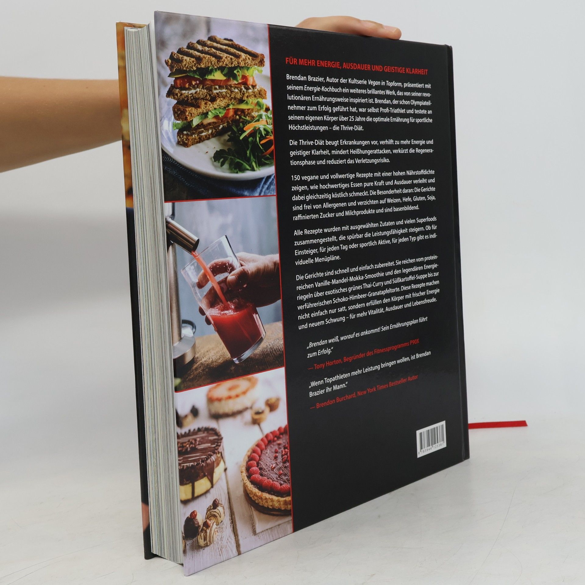 Brendan Brazier Vegan in Topform. Das Energie-Kochbuch