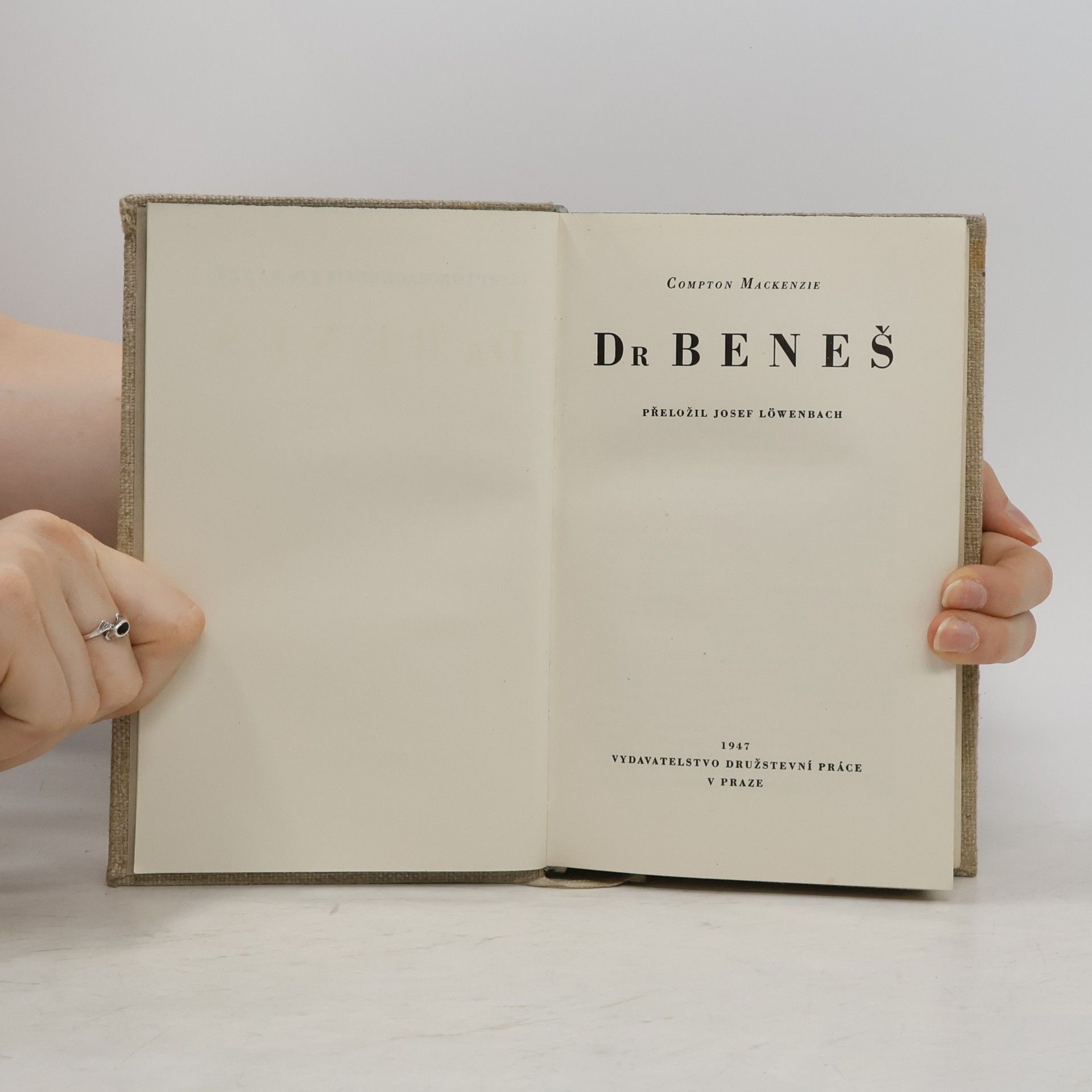 Compton Mackenzie Dr Beneš