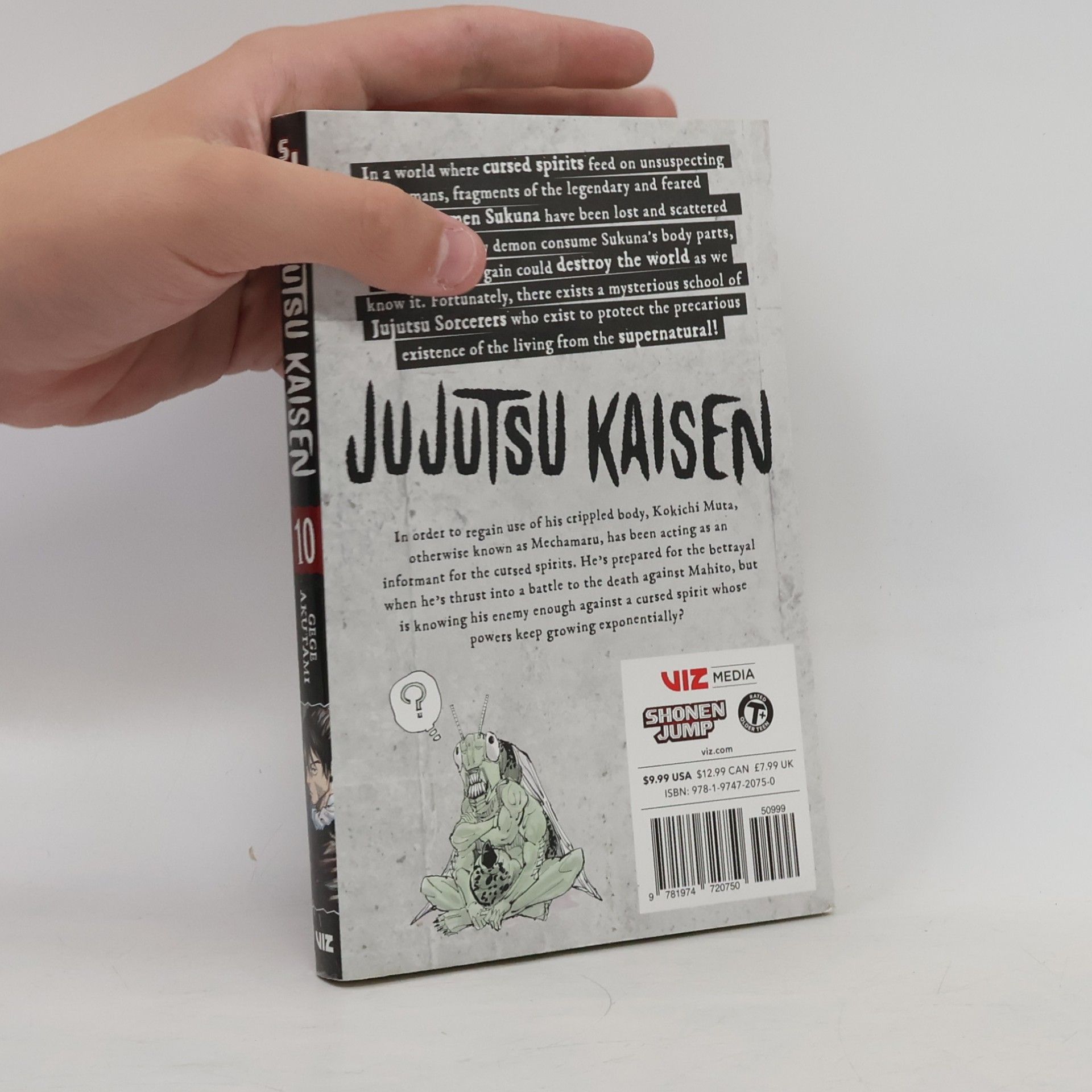 Gege Akutami Jujutsu Kaisen Volume 10