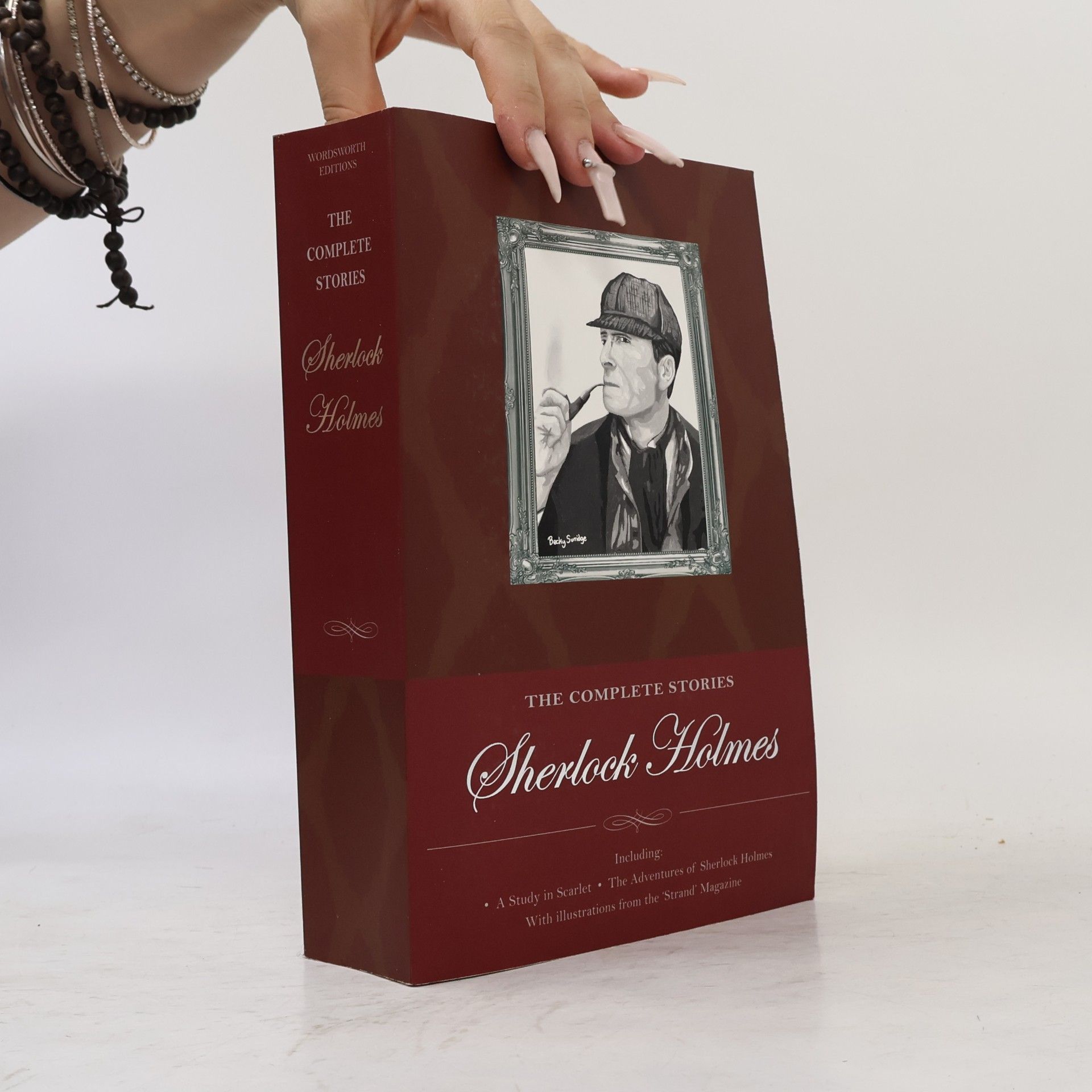 Arthur Conan Doyle The original illustrated 'Strand'. Sherlock Holmes