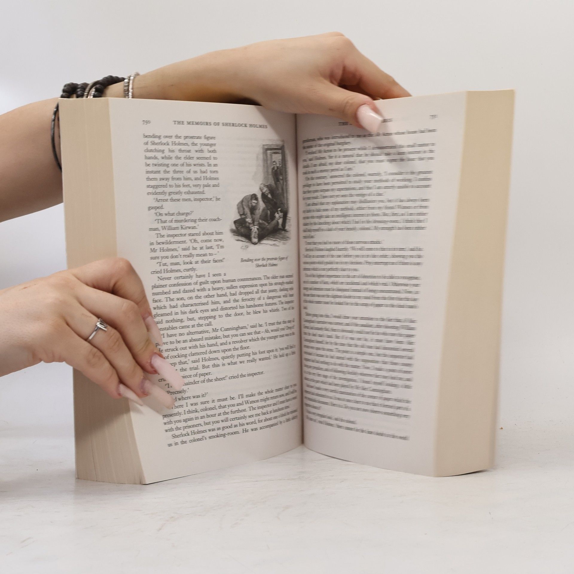 Arthur Conan Doyle The original illustrated 'Strand'. Sherlock Holmes