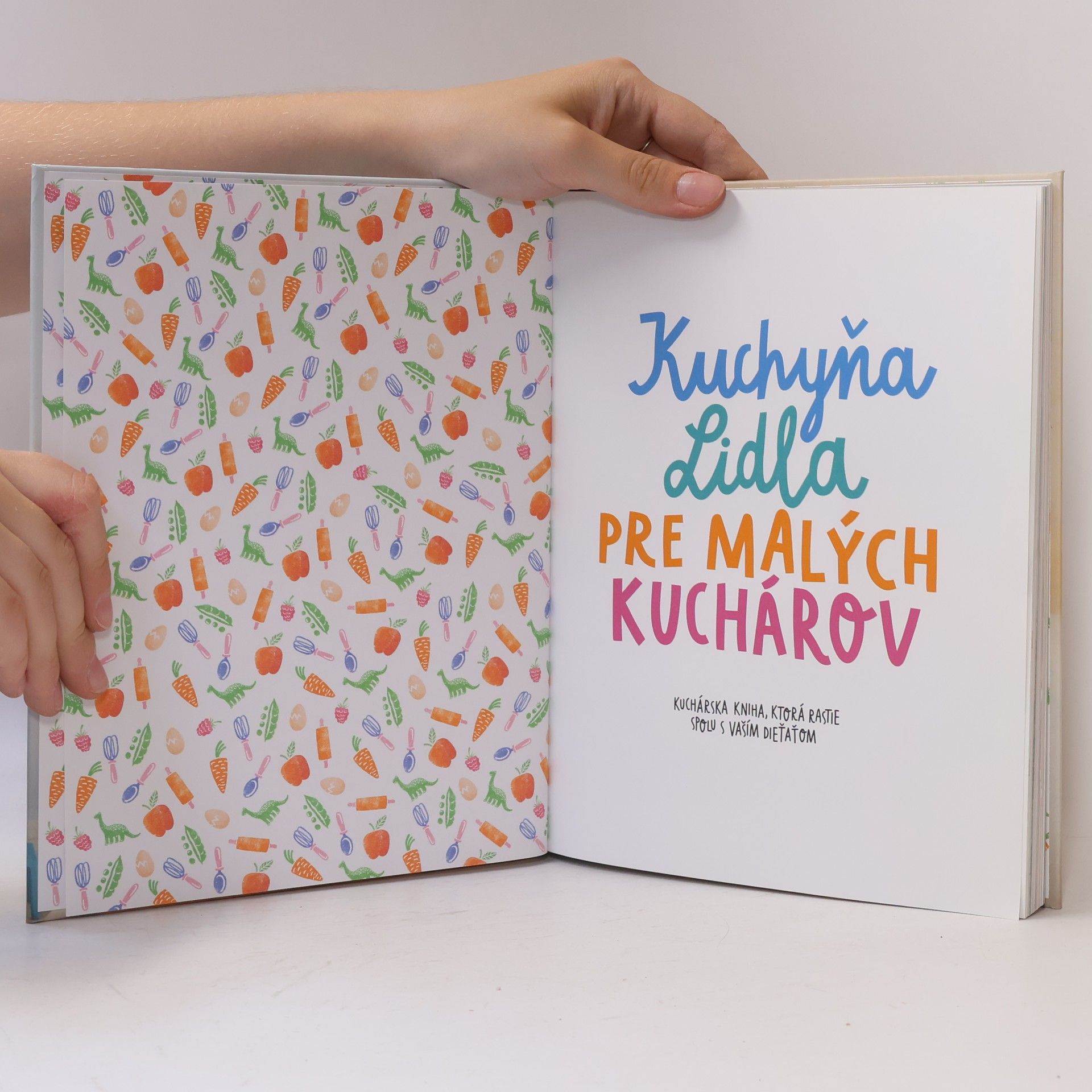 Kolektiv autorů Kuchyňa Lidla pre malých kuchárov