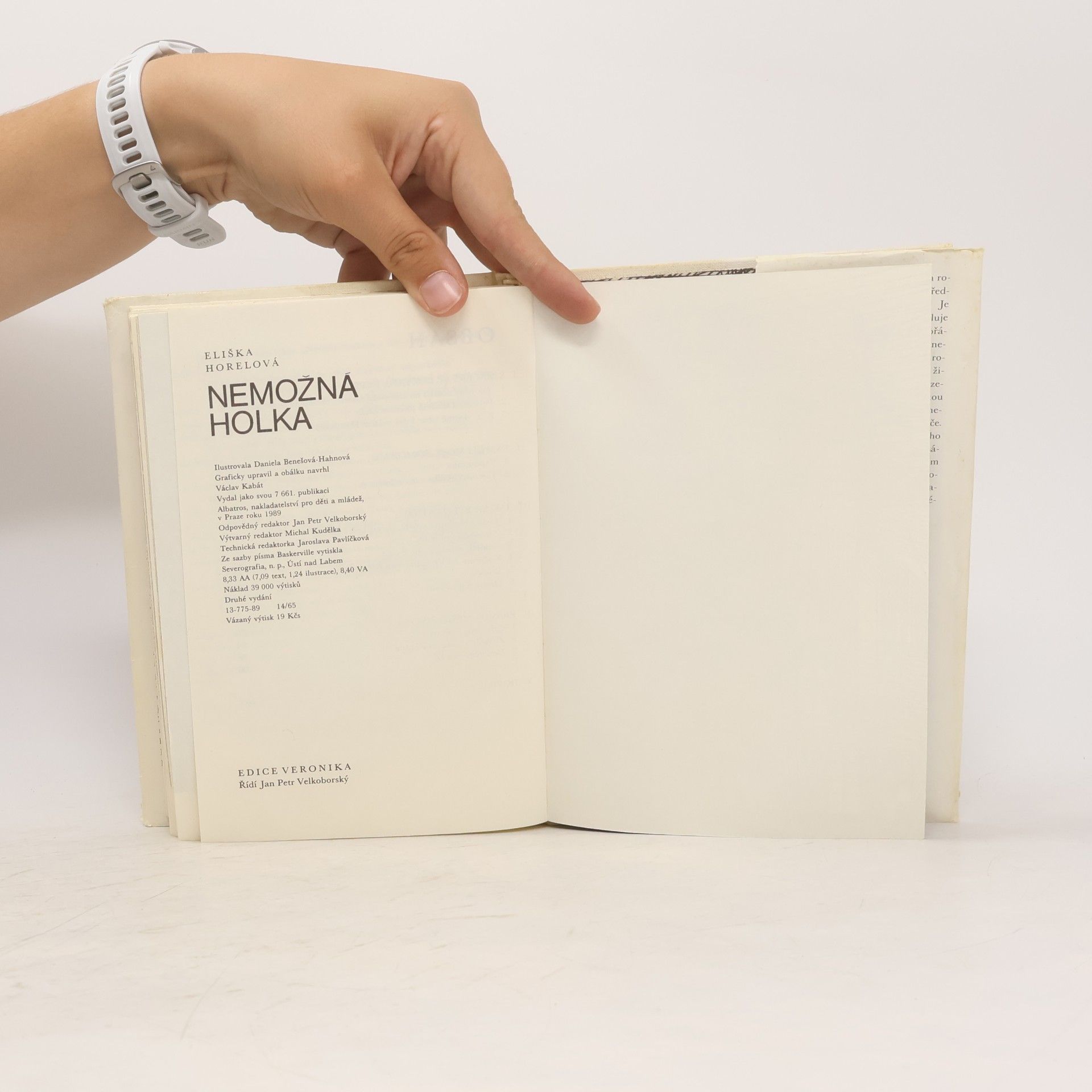 Eliška Horelová Nemožná holka