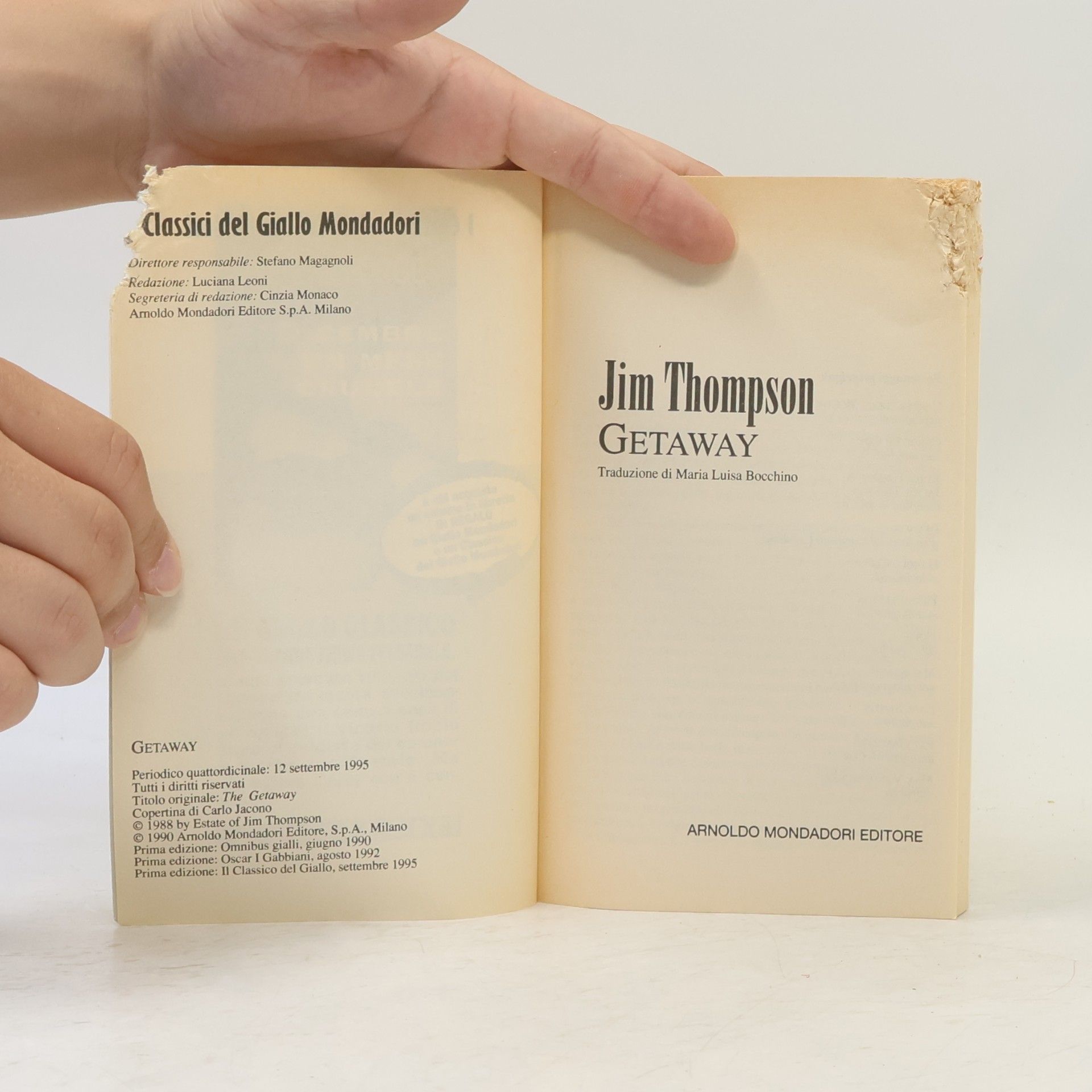 Jim Thompson Getaway