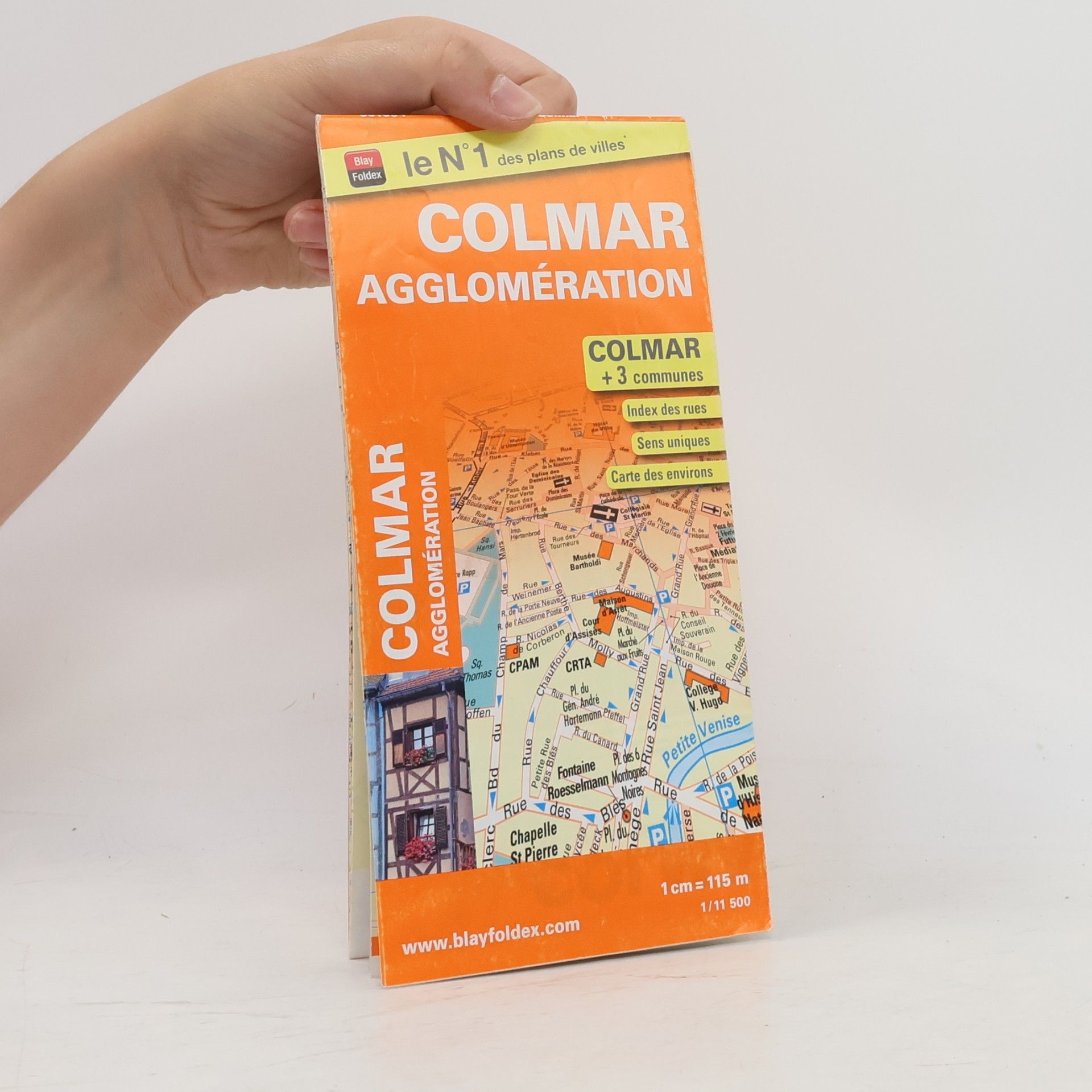 Blay-Foldex Plan de Colmar et de son agglomération
