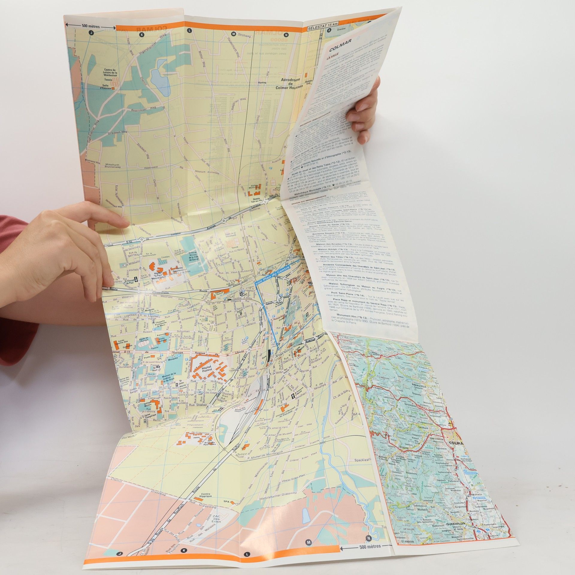 Blay-Foldex Plan de Colmar et de son agglomération