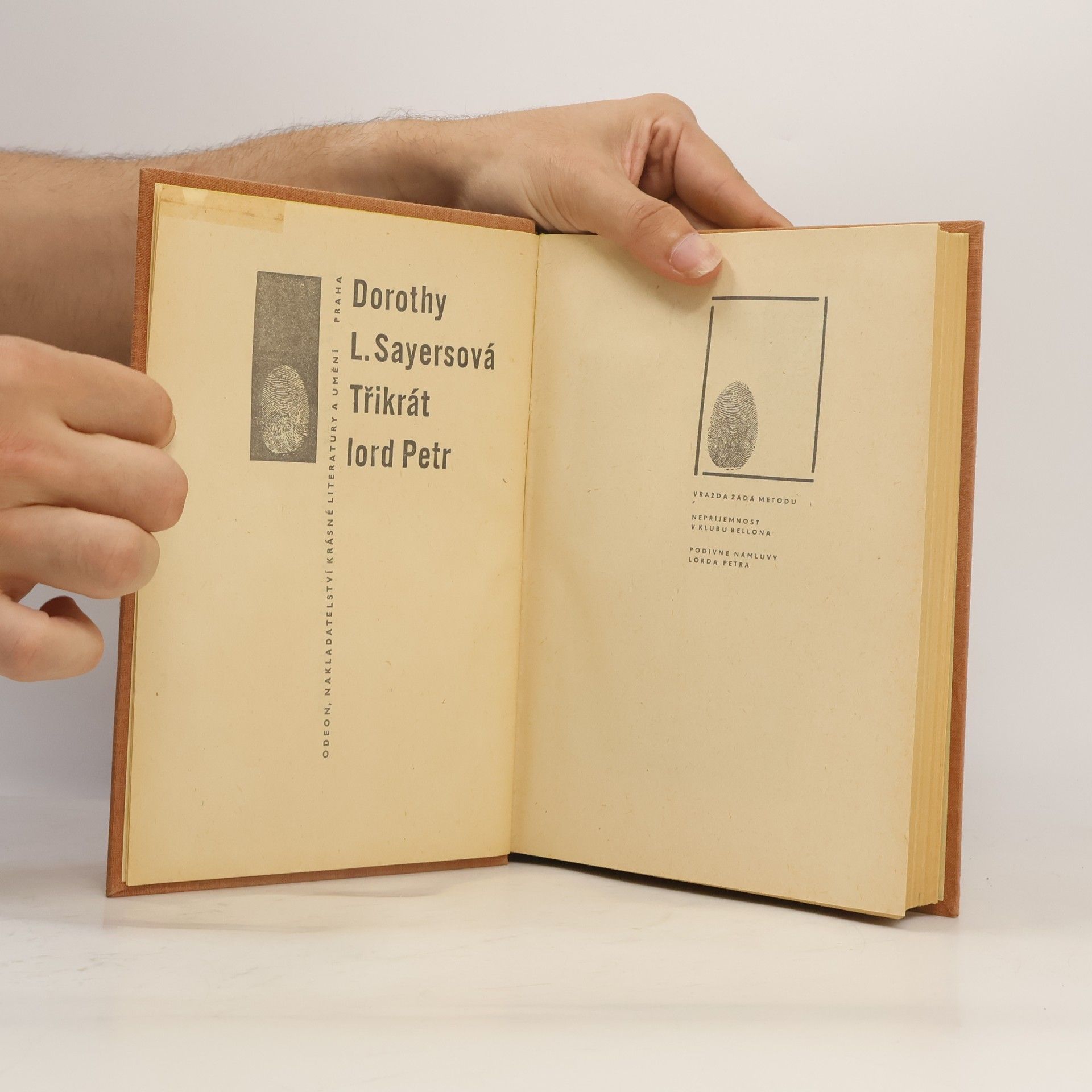 Dorothy L. Sayers Třikrát lord Petr