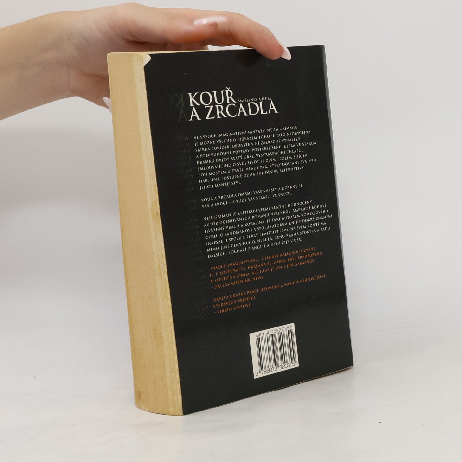 Neil Gaiman Kouř a zrcadla : smyšlenky a iluze