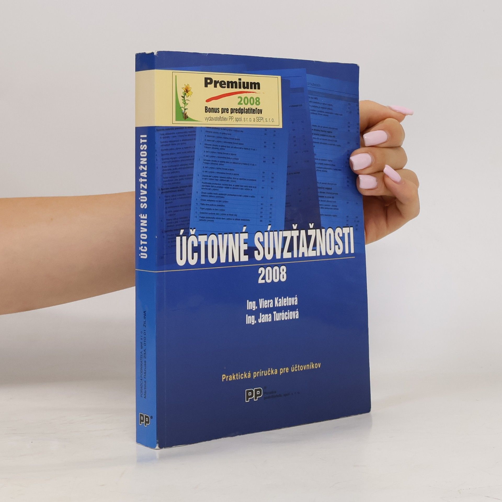 Jana Turóciová Účtovné súvzťažnosti