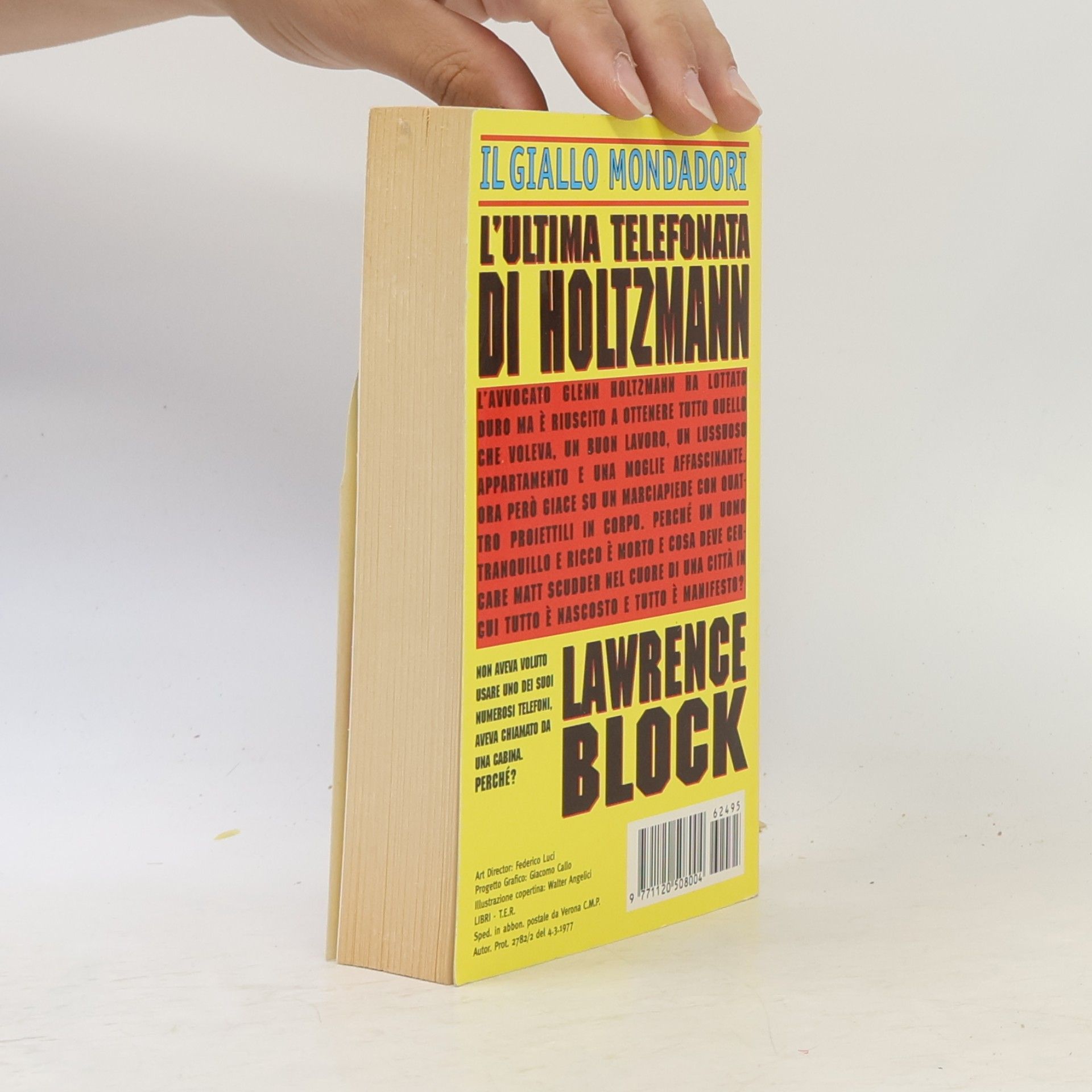 Lawrence Block L'ultima telefonata di Holtzmann